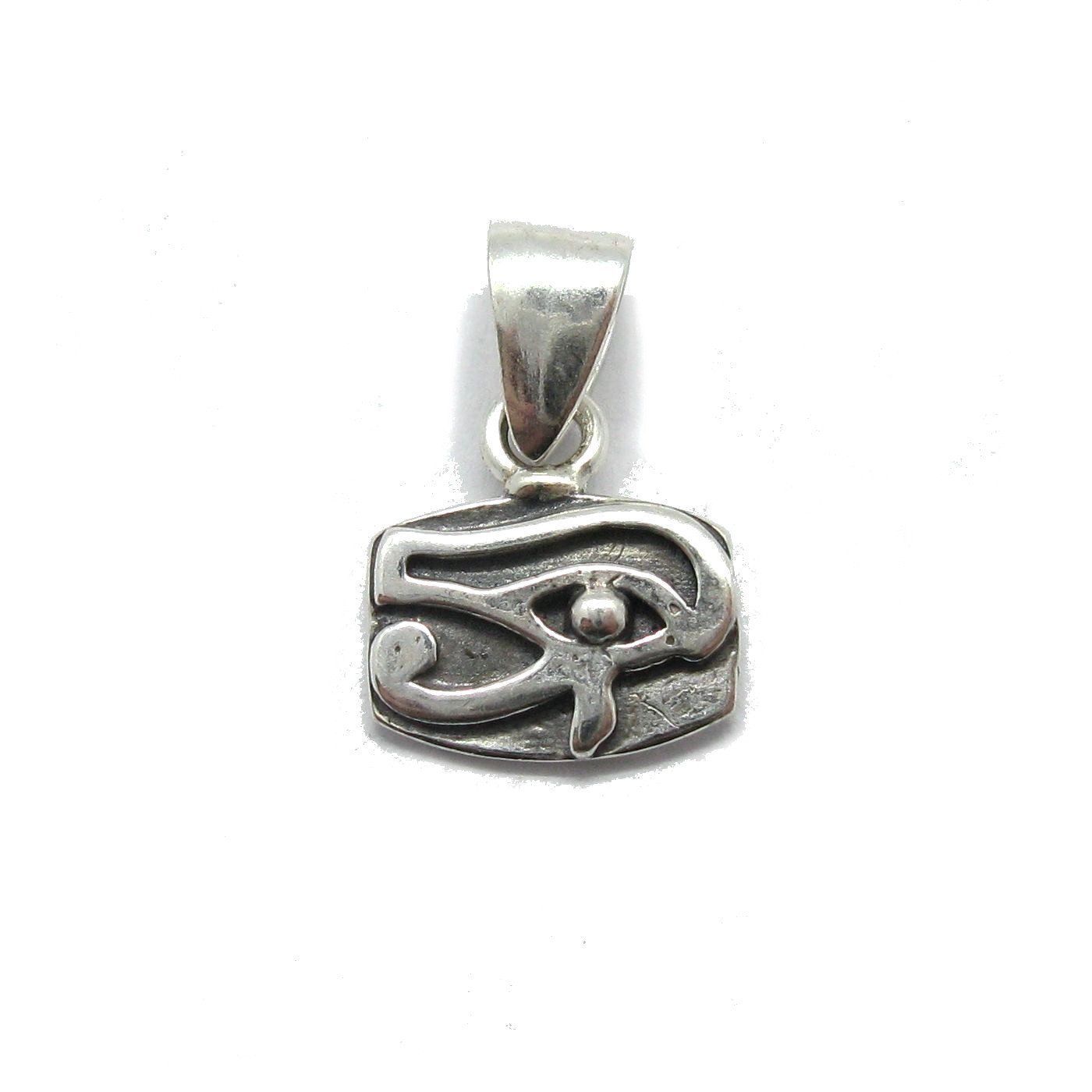 Empress JewelrySmall genuine sterling silver pendant Amon Ra eye solid hallmarked 925 PE001290