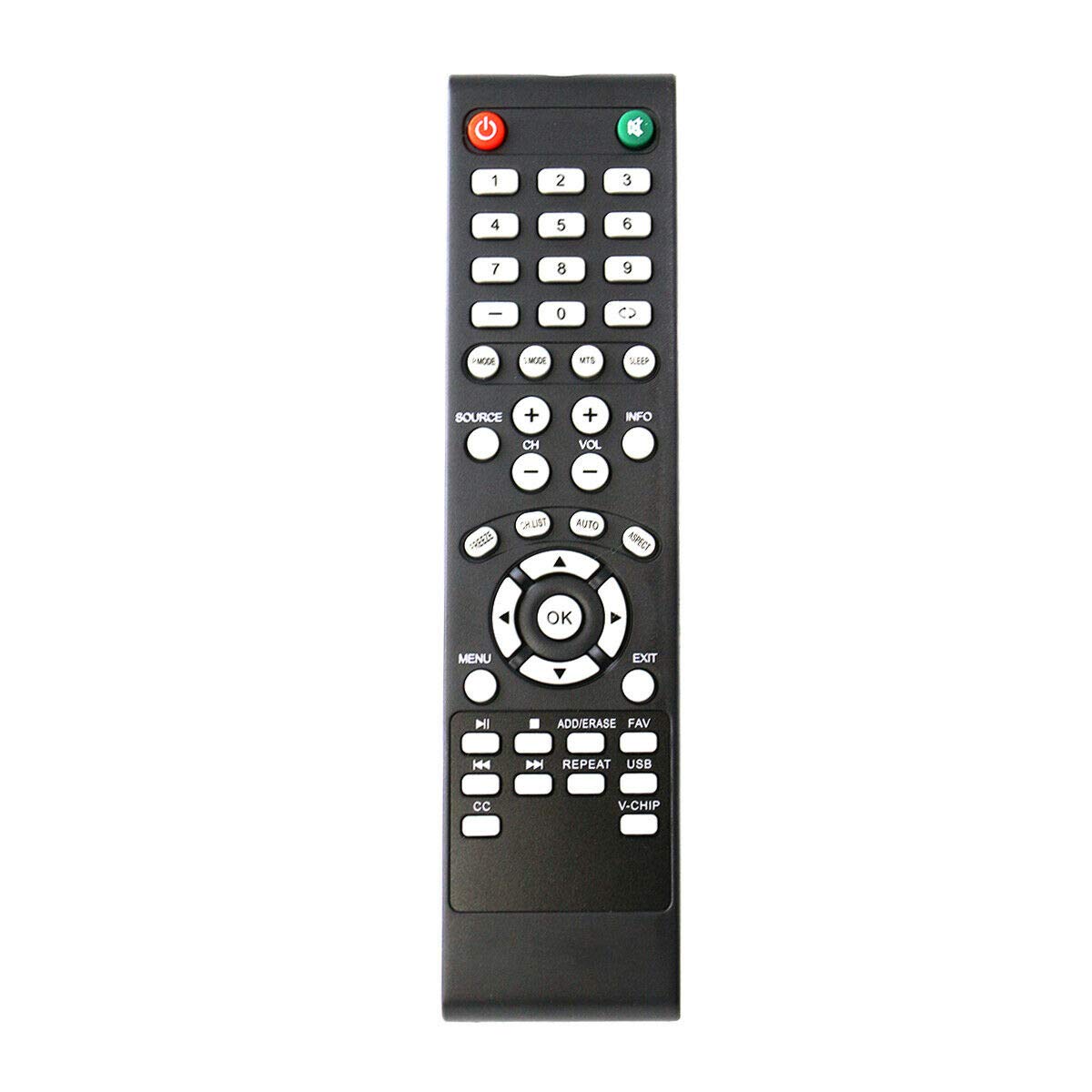 NKF New Remote for Element TV ELEFW408 ELEFW328 ELEFW605 ELEFW606 ELEFW601 ELEFW231