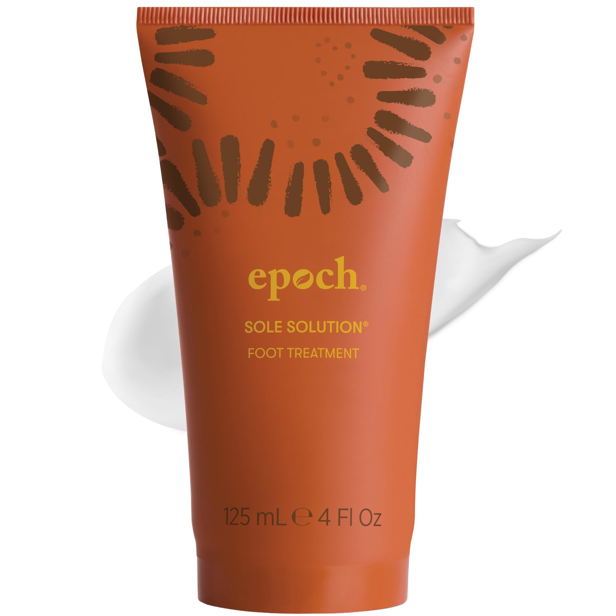 Nu Skin Epoch Sole Solution | Effective Foot Cream for Dry Cracked Heels and Feet | Foot Care with Urea Cream for Feet | Repair Foot Health | Moisturizer & Lotion for Clean Feet | 4 Fl Oz | 1 Pack