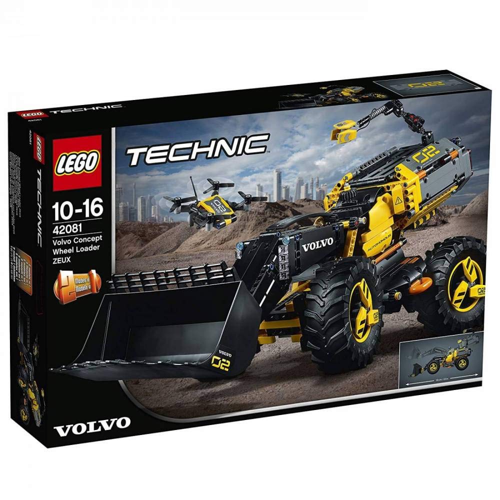 LEGO Technic Volvo Concept Wheel Loader ZEUX 42081 Building Kit (1167 Pieces)