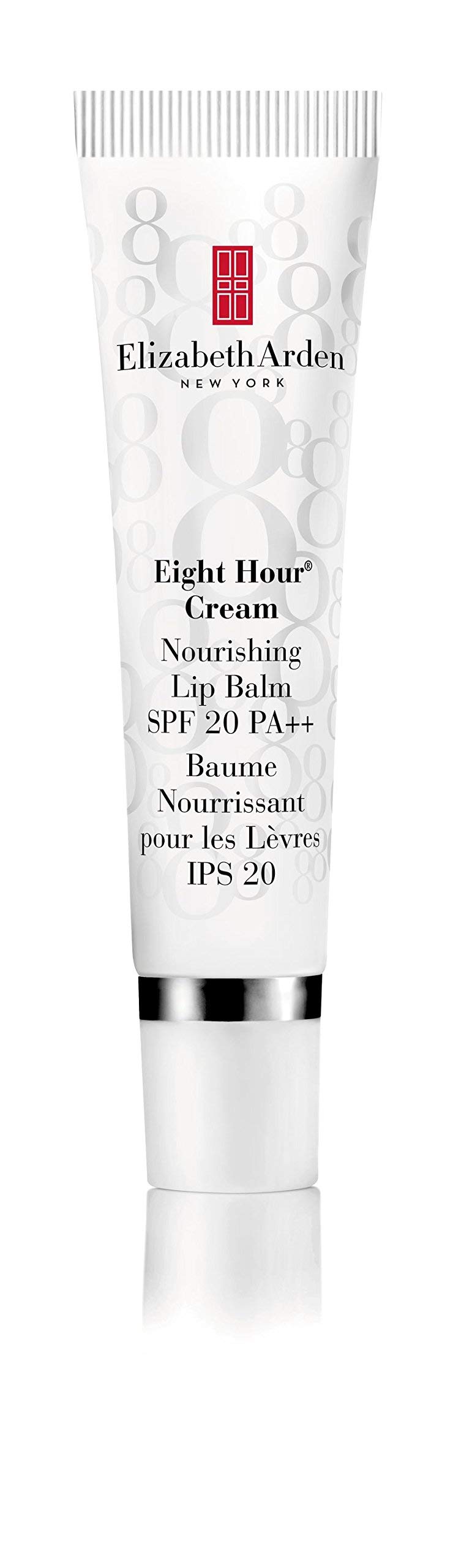 Elizabeth Arden Eight Hour Cream Nourishing Lip Balm SPF 20, 14.8ml, Long-lasting Moisture & Conditioning, Sun Protection for Dry Lips, Unisex