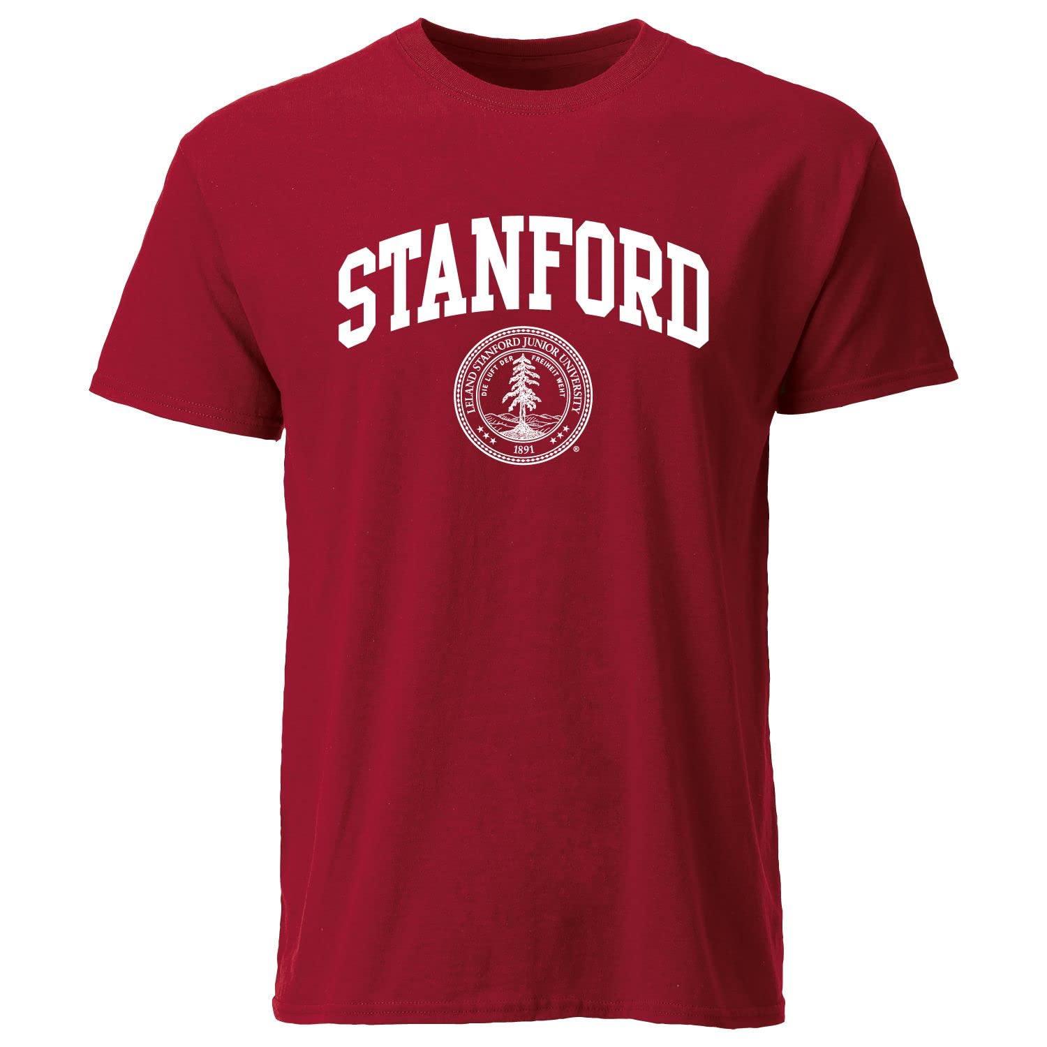 Barnesmith Short Sleeve T-Shirt, 100% Cotton, Unisex, Heritage Logo, Color, NCAA Colleges