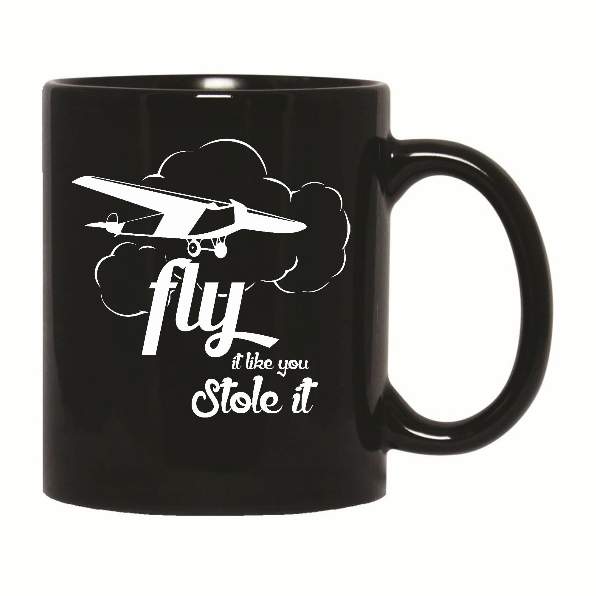 Fly High Gifts for Adventurous Souls Great Gifts for Thrill Seekers 11oz 15oz Black Coffee Mug