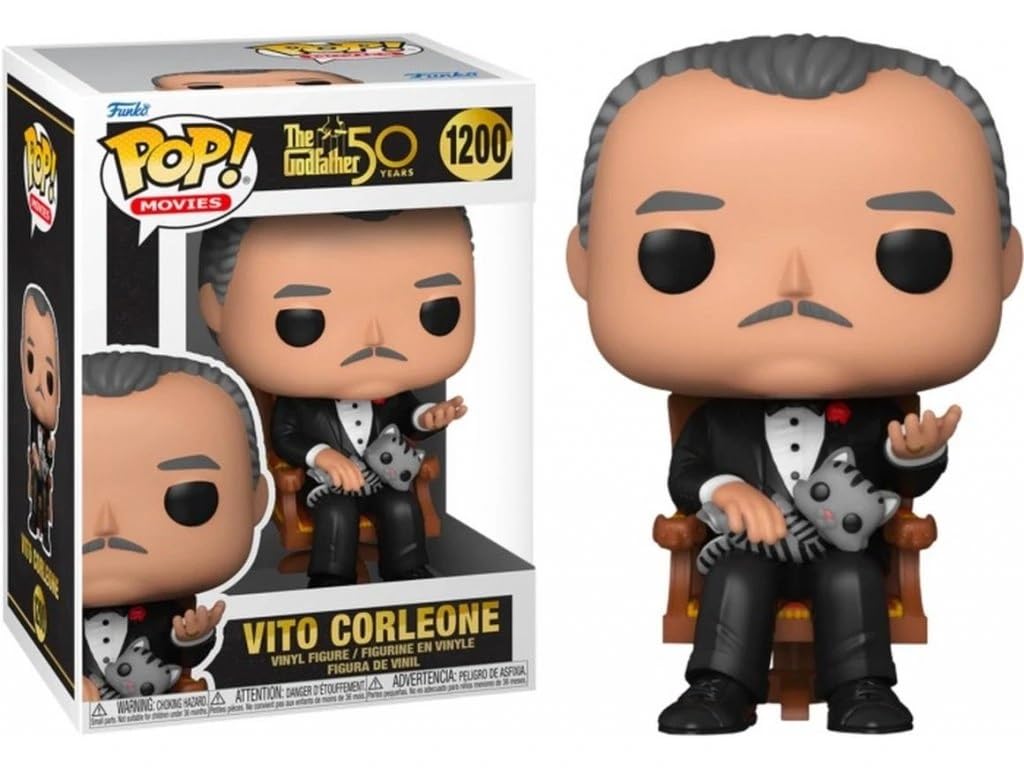 Funko Pop! Movies: the Godfather 50th - Vito Corleone - Collectable Vinyl Figure - Gift Idea - Official Merchandise - Toys for Kids & Adults - Movies Fans - Model Figure for Collectors and Display