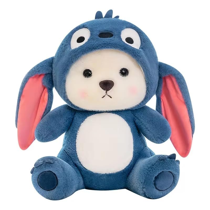 Ramoola Blue Lovable Huggable Soft Toy, Big Size Plush Teddy Bear, Elegant Soft Plush Toy for Babies, Great Birthday Gift for Girls(30cm)