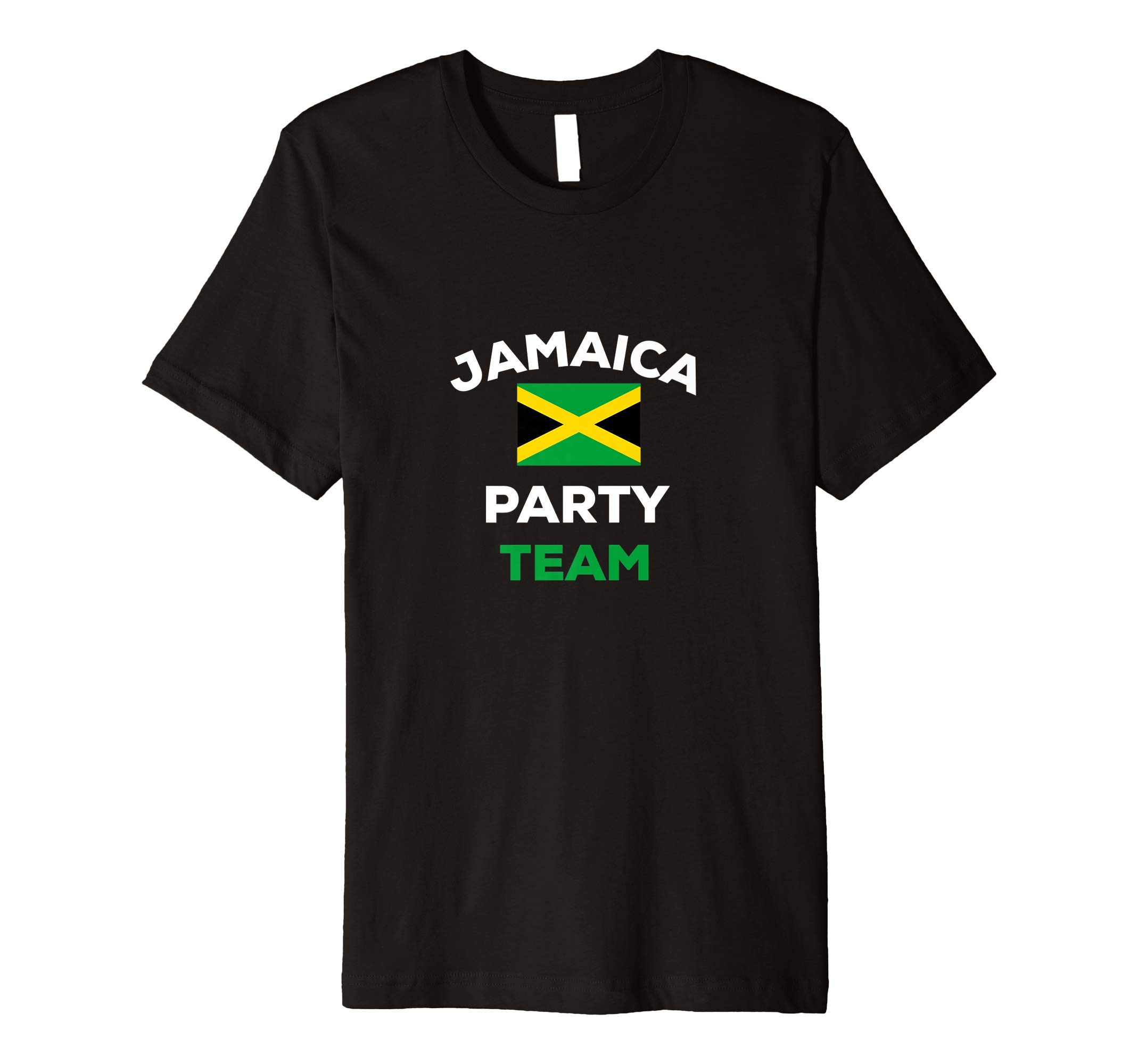 Jamaica Party Drinking Team Beer Flag Country Funny Group Premium T-Shirt