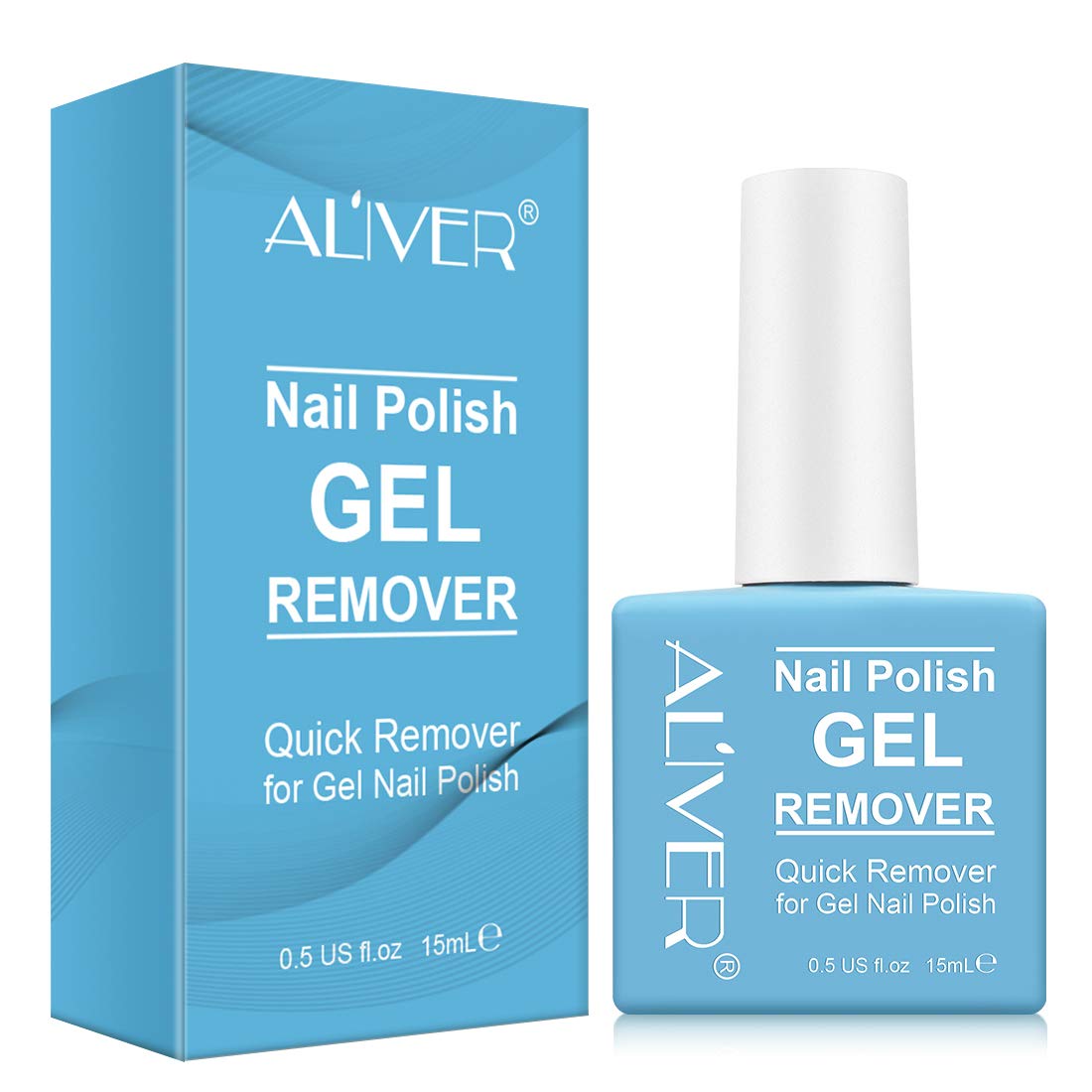 Nail Polish Remover Gel Professional In 3 Mins Quickly Removes Soak-Off Gel Polish Gel Polish Remover Fingernail Art Nail Lacquer [Don'T Hurt Nails] 0.5 Fl.Oz