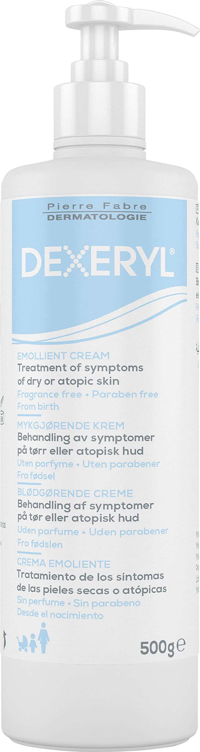 Pierre Fabre Dexeryl Emollient Cream 500g