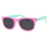 JUSLINK Toddler Sunglasses&comma; Flexible Kids Polarized Sunglasses for Girls Boys and Baby Age 2 to 10