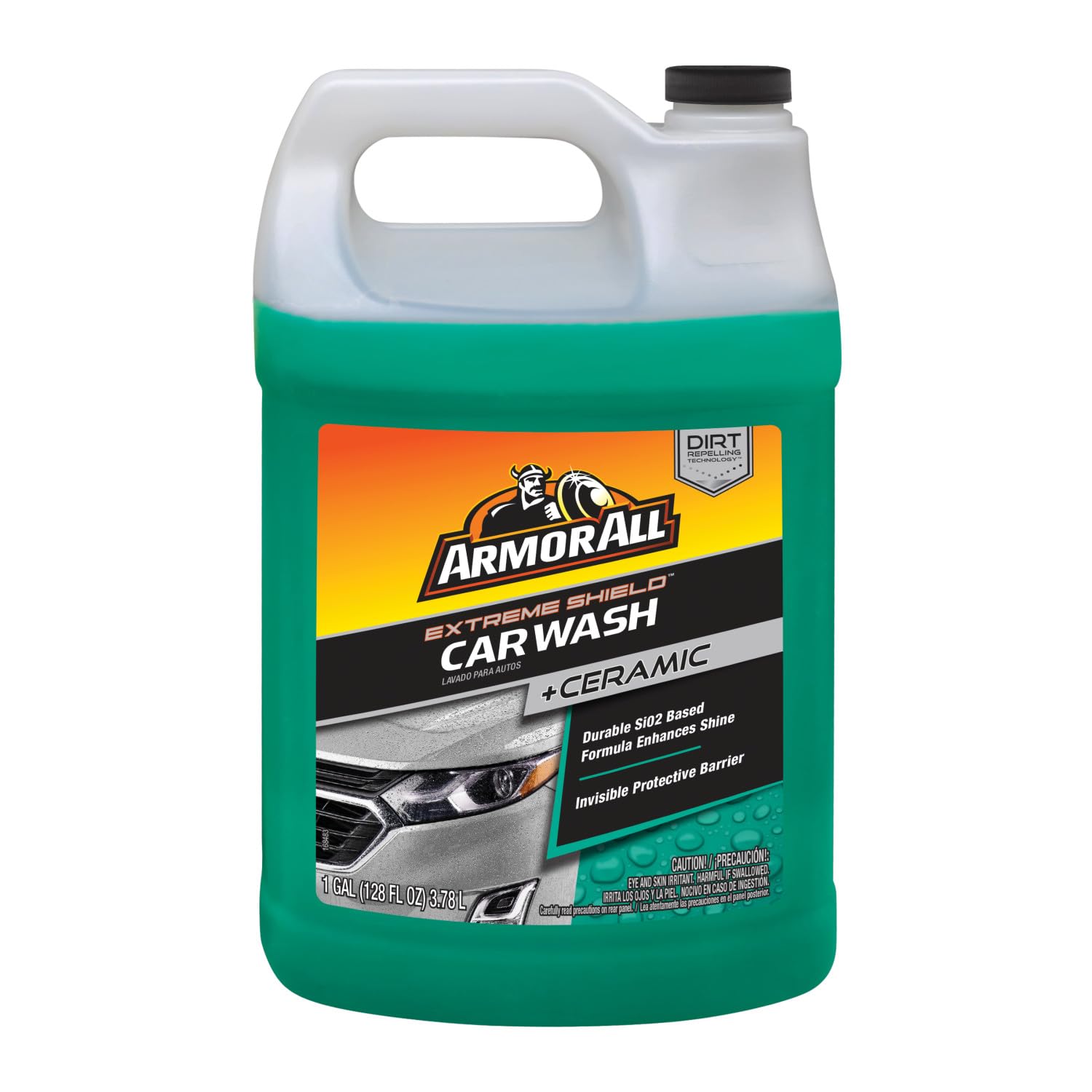 Armor All Ceramic Foaming Car Wash Soap with Extreme Shield, 1 Gallon, 128 Fl Oz (Pack of 1)