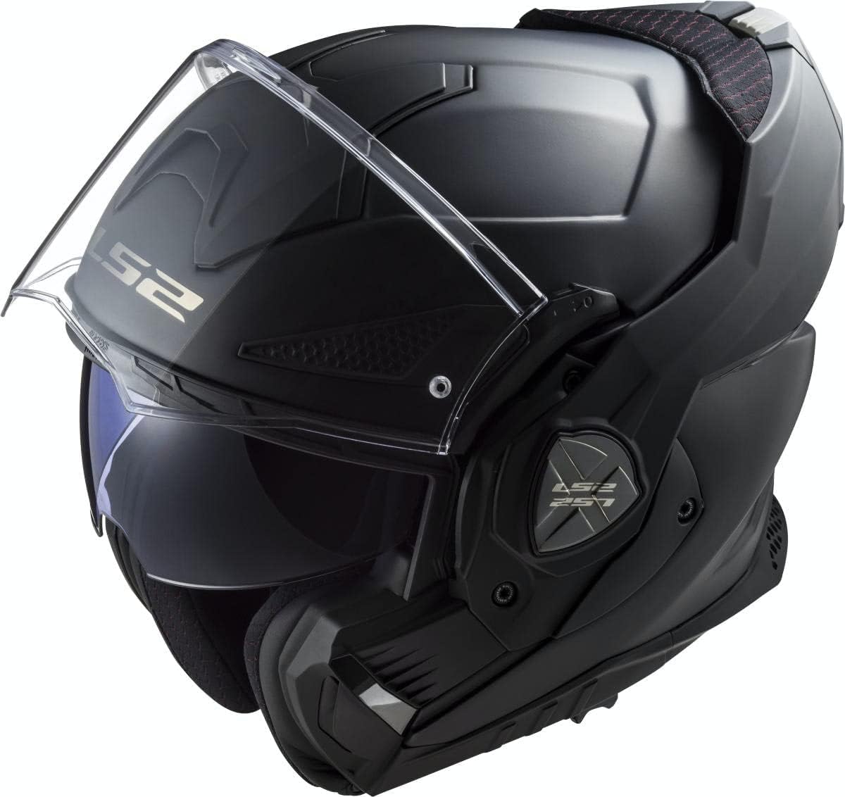 LS2ADVANT X Folding Helmets Motorcycle Solid Mat Black, L