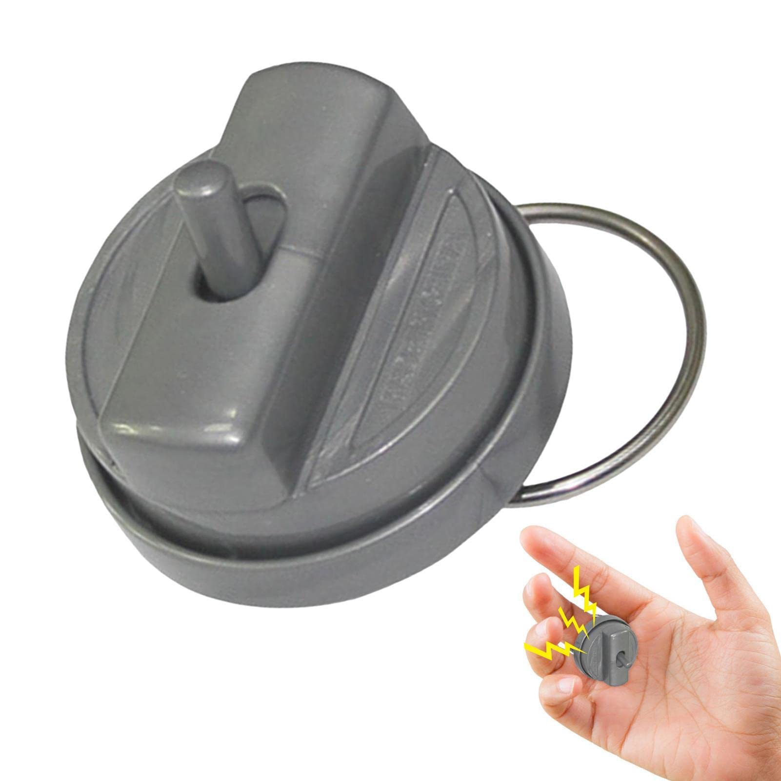 Prank Buzzer - Prank Toys Grey Shaker Pranks Maker Trick Funny Toy | Novel Hand Buzzer Shocker Attractive Spoof Funny Trick for April Fool Children Adult