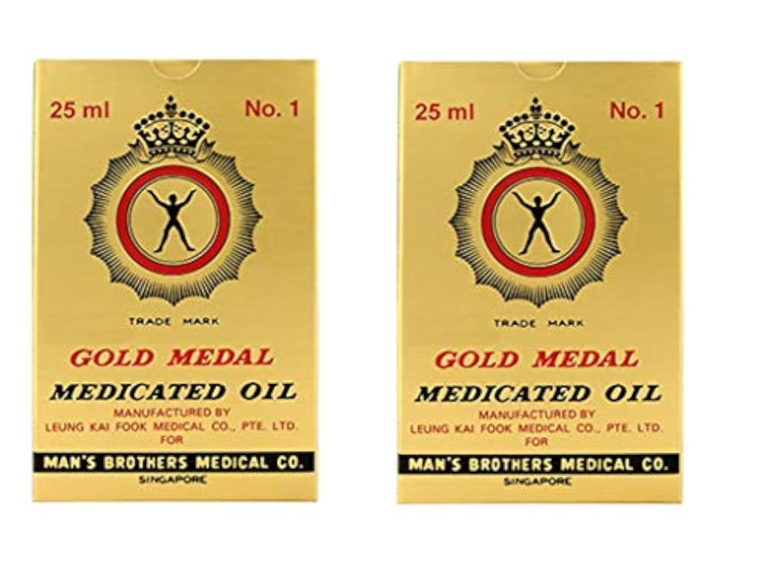 ARM AXEGold Medal Medicated Oil (25ml Pack of 2)