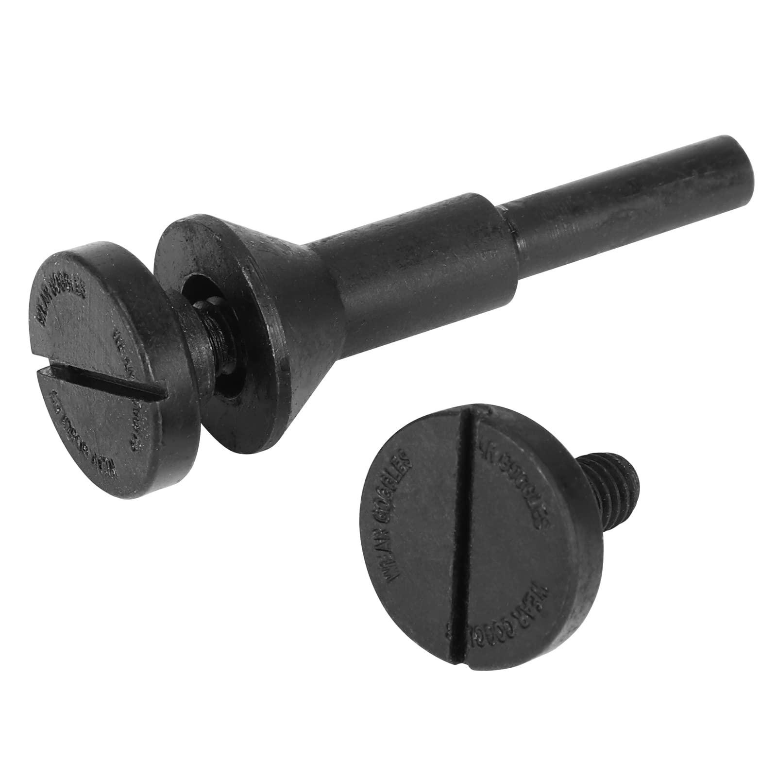 NUODUNCO Mounting Mandrel for Cut-Off Wheels, 1/4" & 3/8" Arbor Hole, ND752, 1/4" Shaft for Die Grinder Rotary Tool