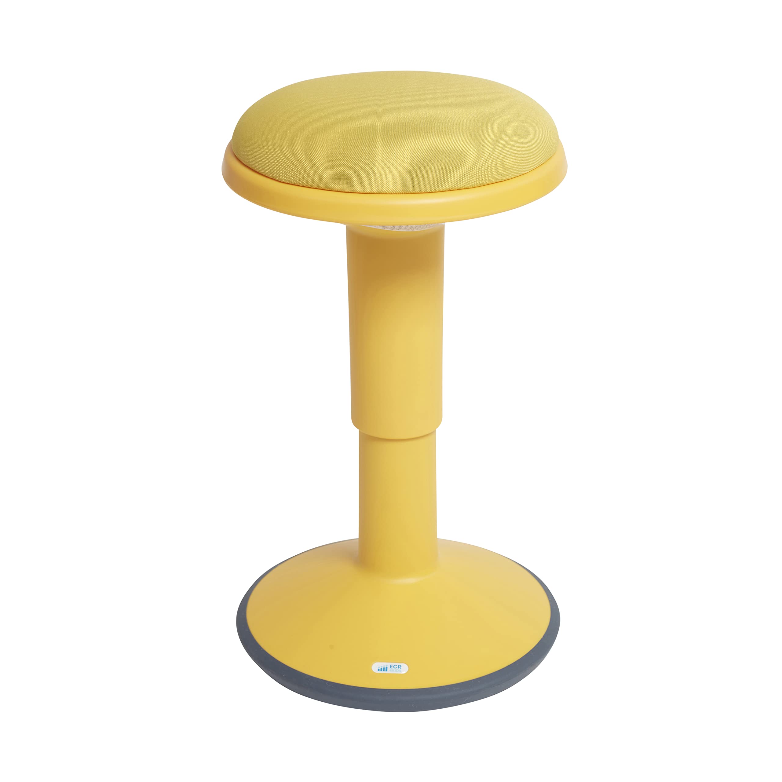 ECR4KidsSitWell Cushion-Light Grey Adjustable Stool