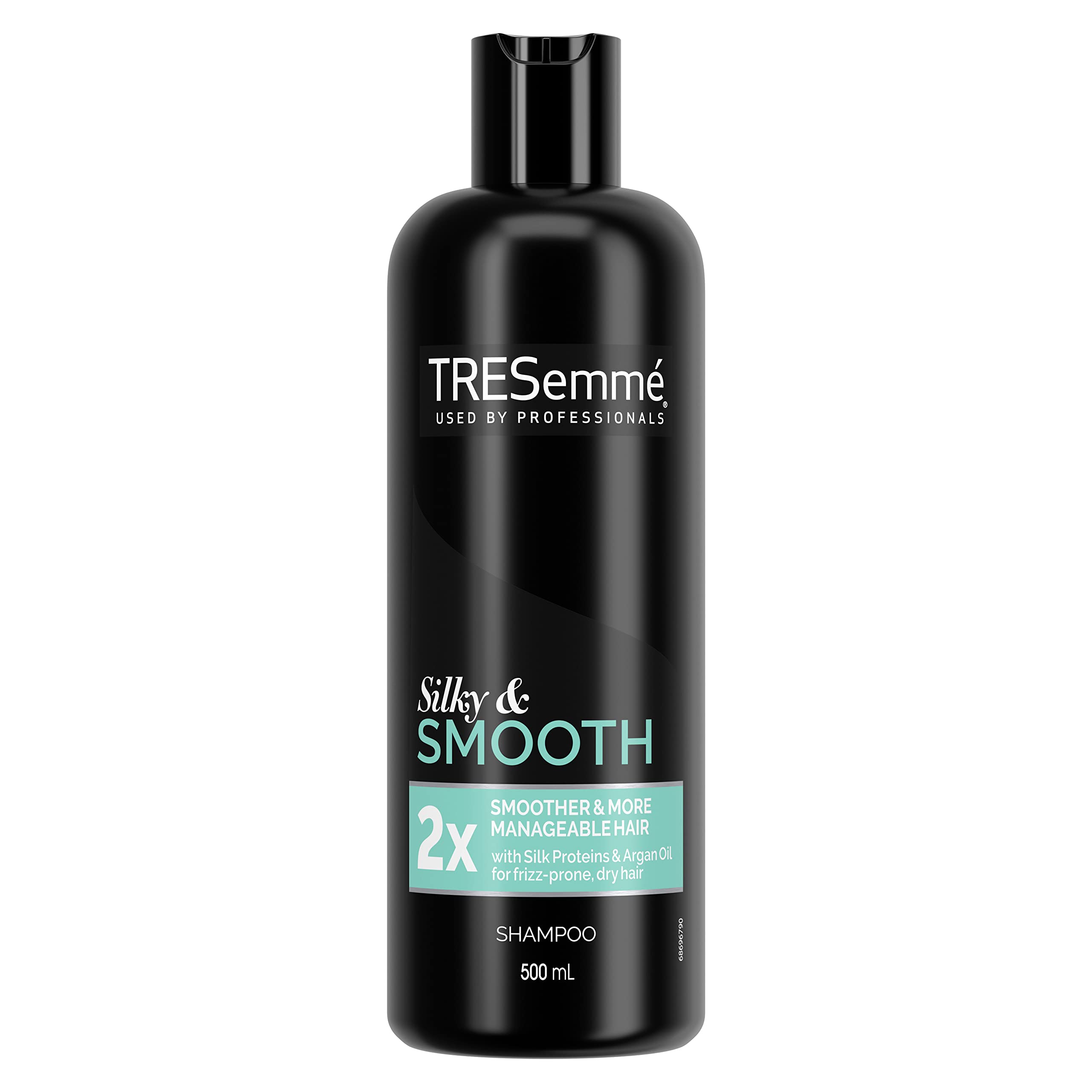 TRESemme Silky & Smooth reduces frizz for 2x smoother* hair Shampoo for dry hair, 500 ml (Pack of 1)