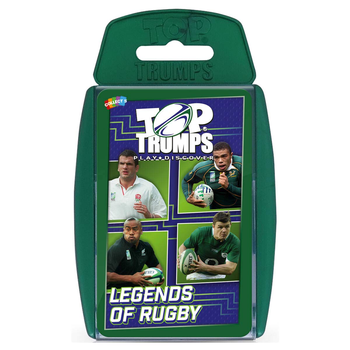 Top Trumps Legends Of Rugby Card Game - From Ages 6+