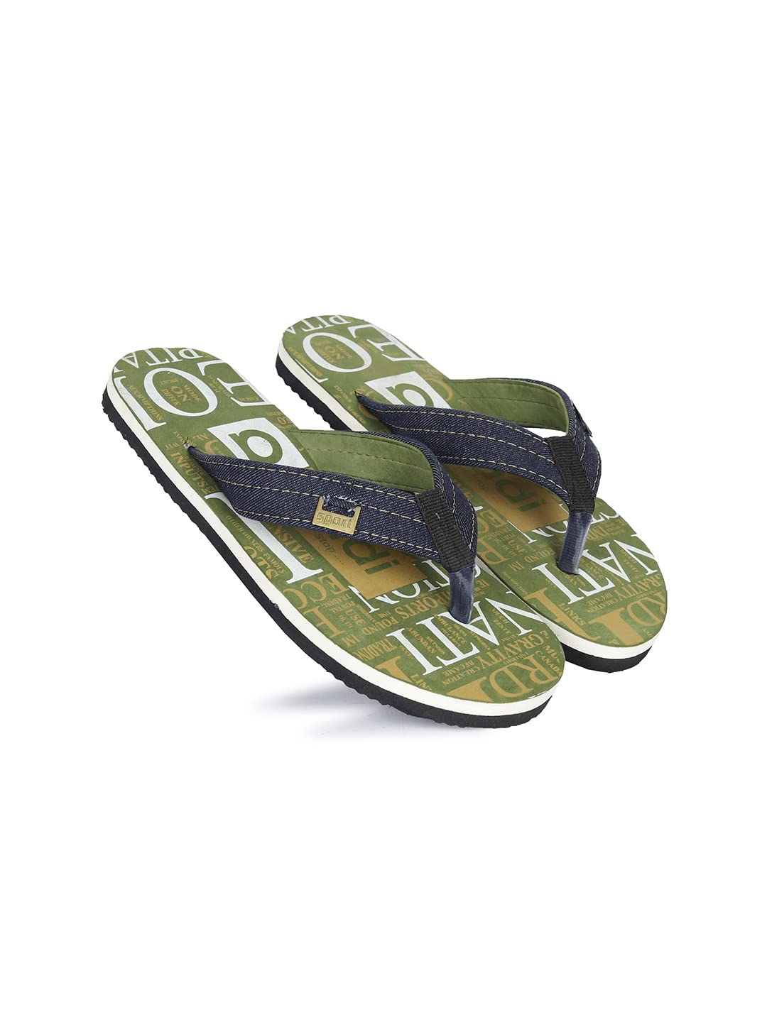 AADIMen's Textile Casual Flip Flop & Slippers