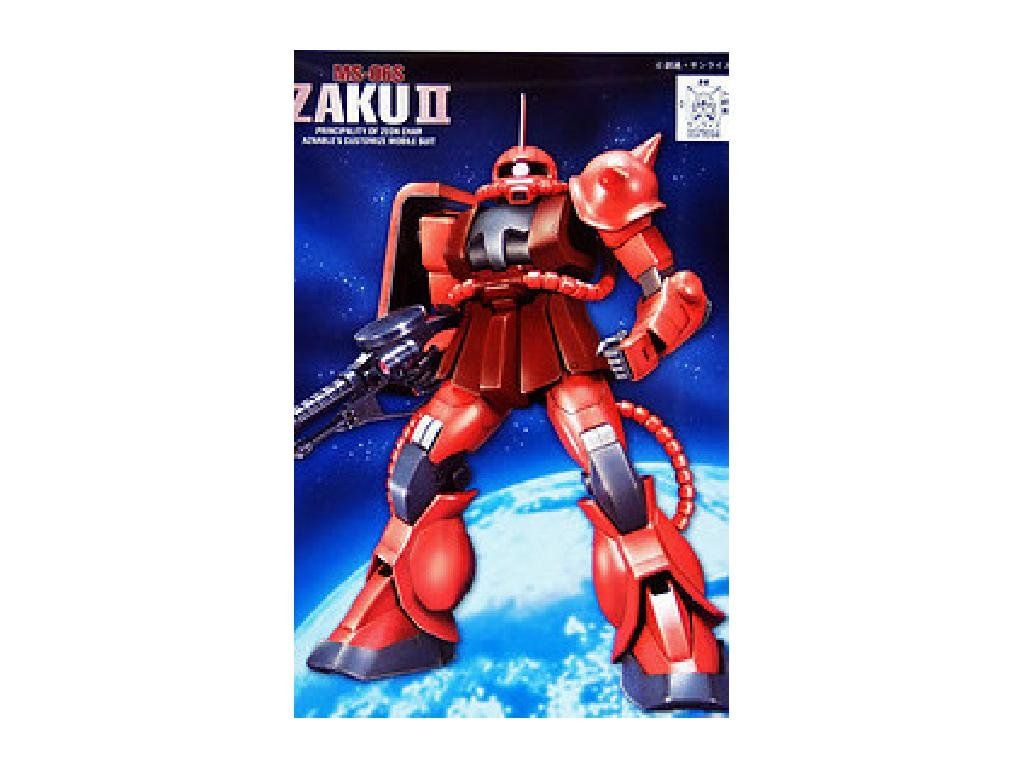 Bandai Gundam 1/144 MS-06S Zaku II Figure