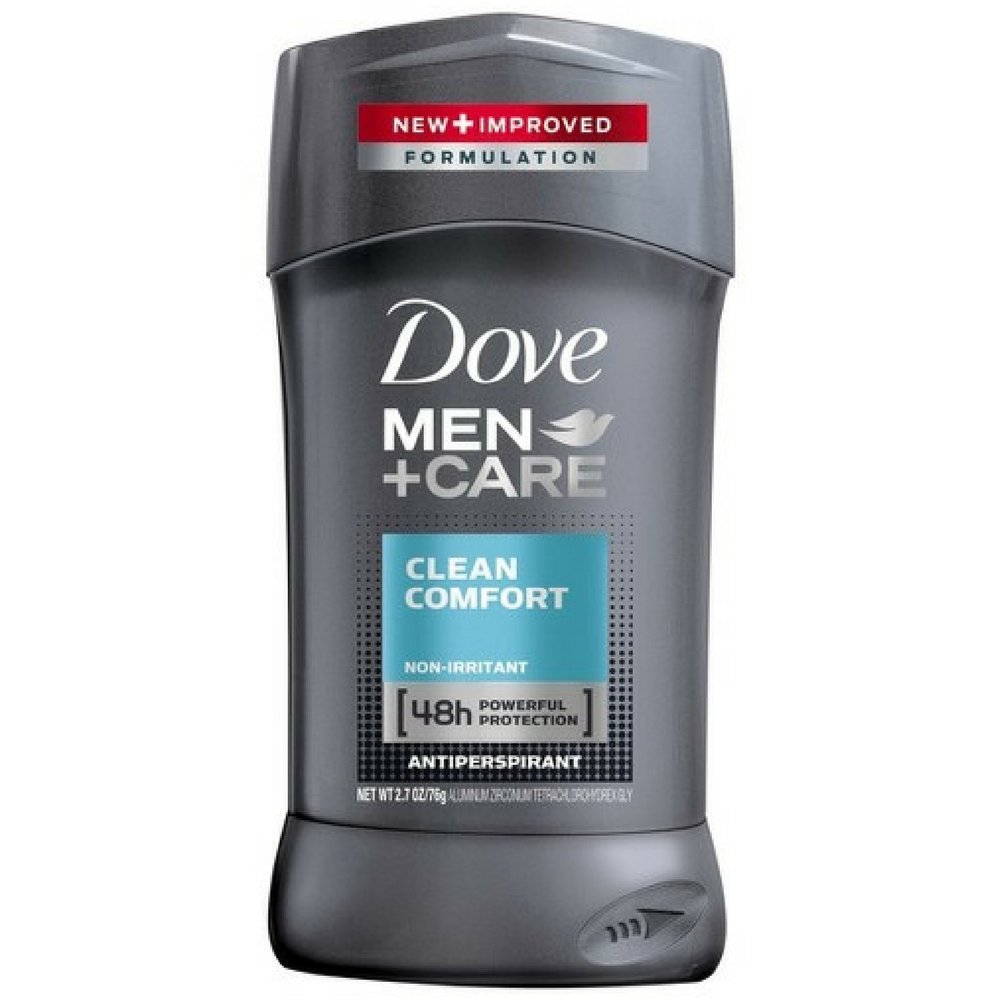 DoveMen+Care Antiperspirant Deodorant Stick Clean Comfort 2.7 oz (Pack of 5)