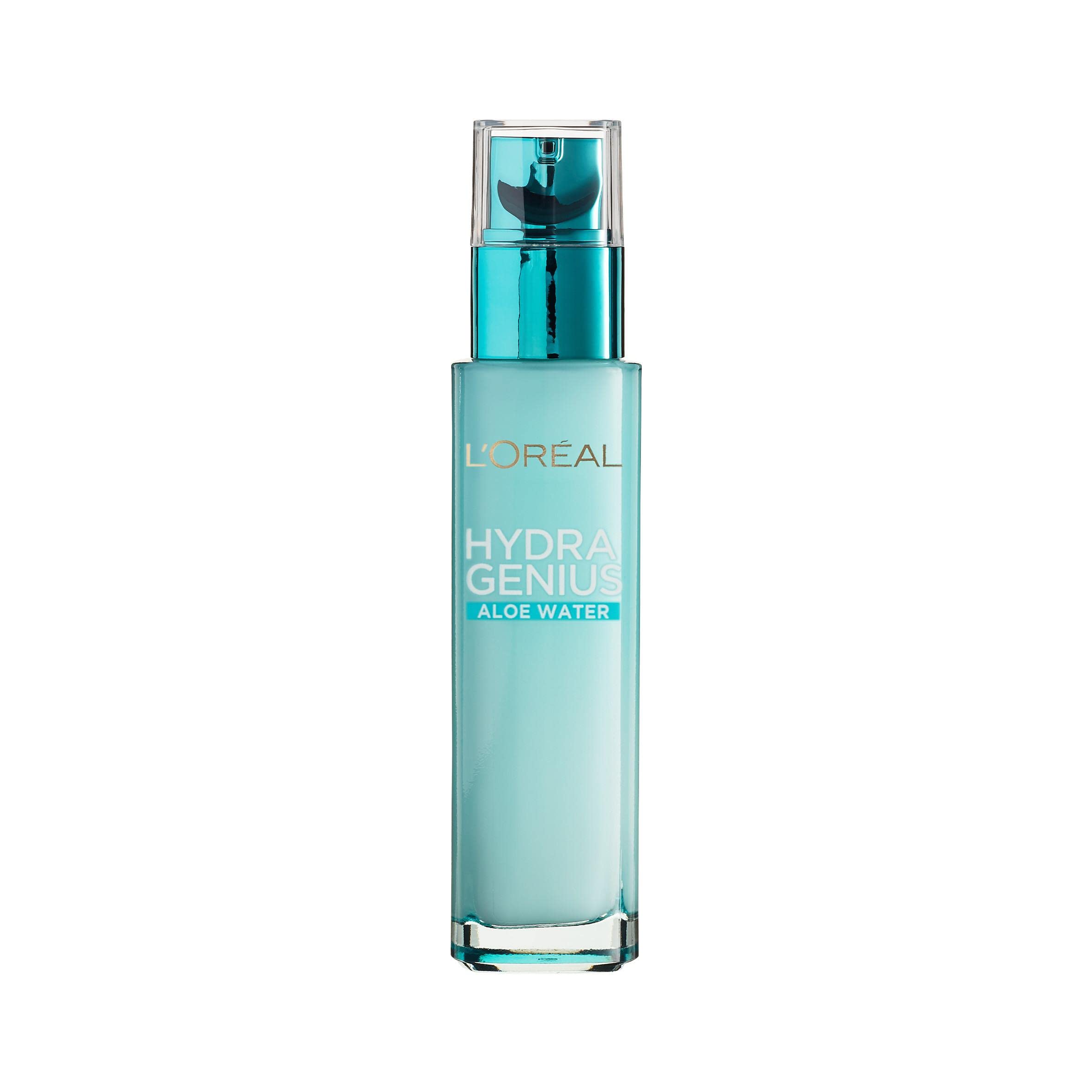 L’Oréal Paris Hydra Genius Aloe Water, Intense Hydration, Softer, More Supple Skin Suitable for Dry to Sensitive Skin, Aloe Water and Hyaluronic Acid, 70ml