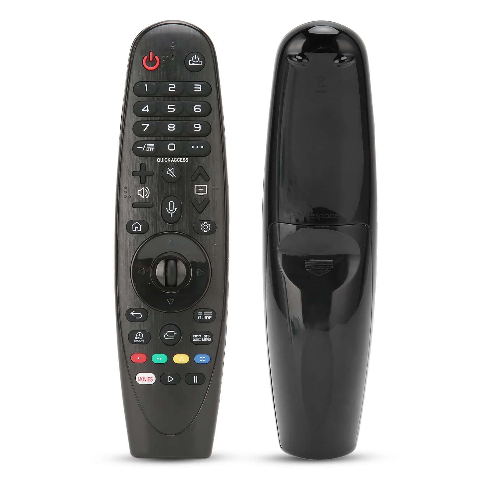 Goshyda AN-MR19BA TV Remote Control Portable Replacement Remote Control for LG W9 E9 C9 B9 SM99 SM95 SM90 SM86 SM81 UM80 UM75 UM73 UM71 UM6970