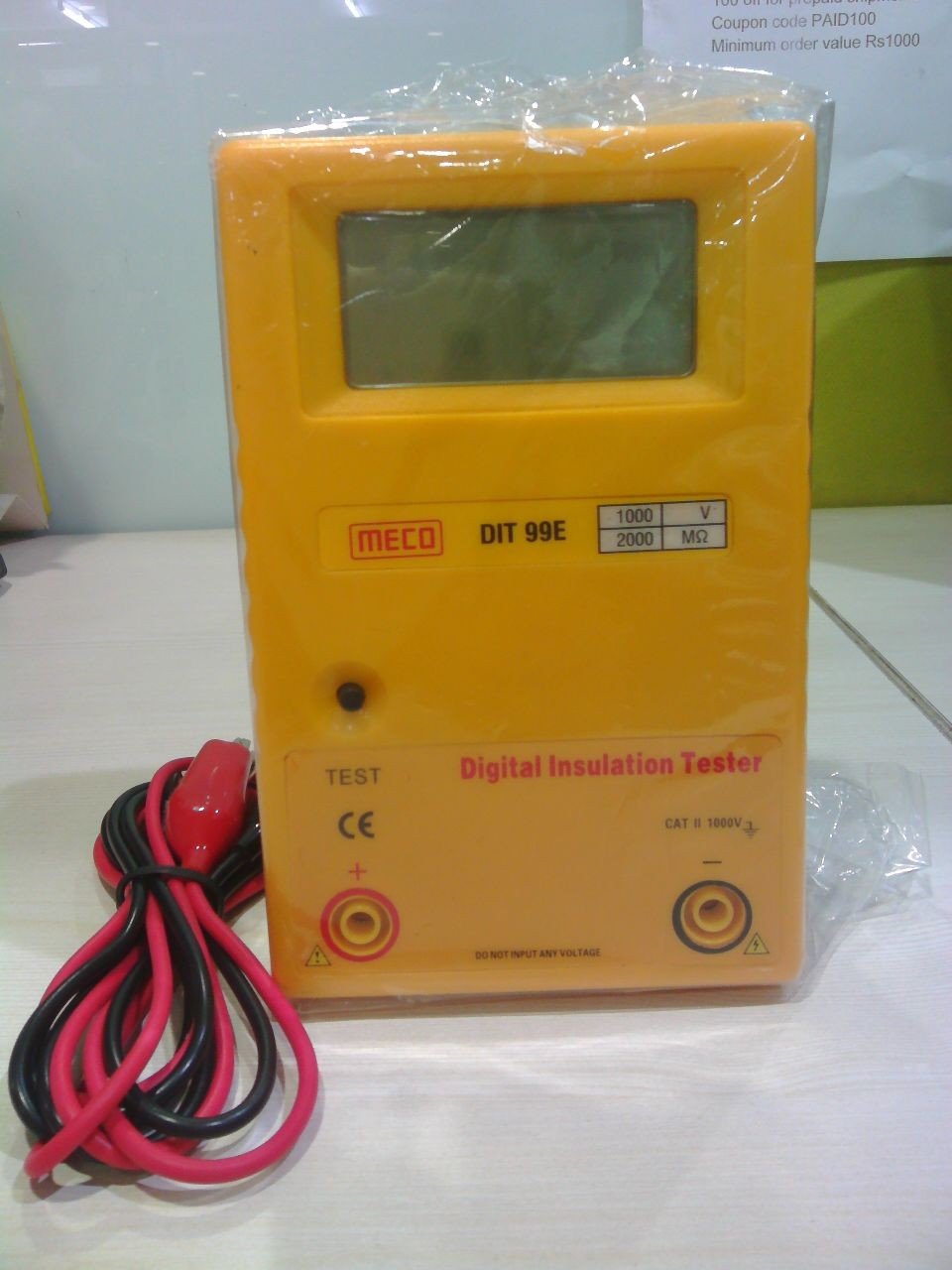 Meco Dit99e Insulation Tester