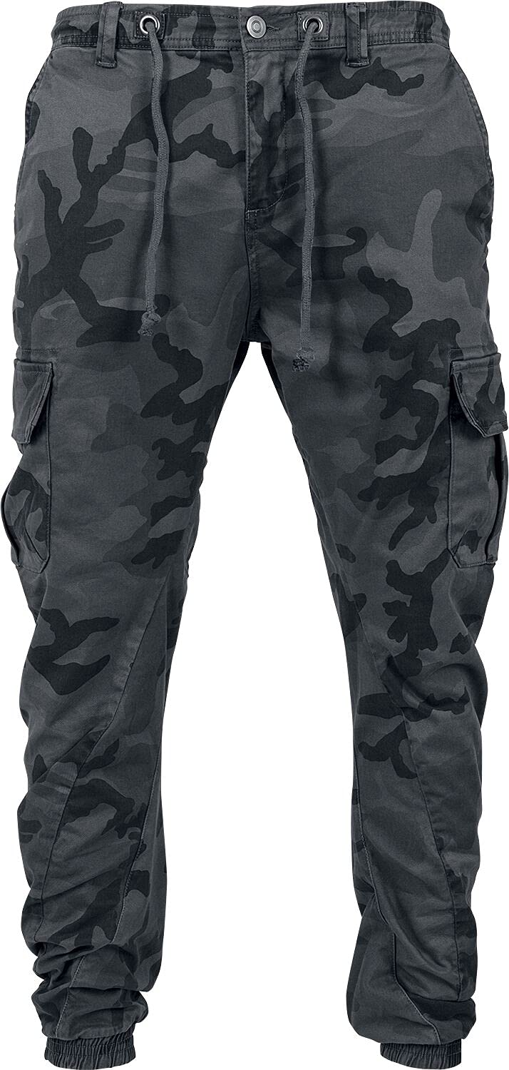 Urban Classicsmens Camo Cargo Jogging Pants Trouser (pack of 1)