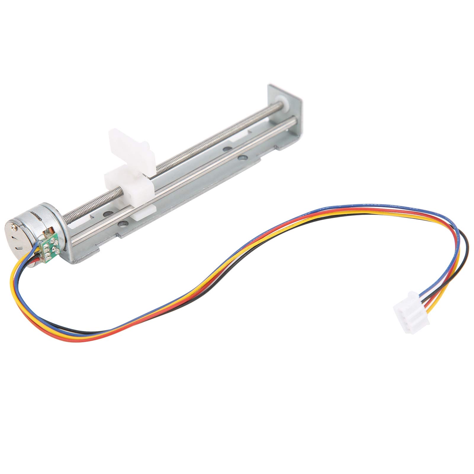 Stepper Motor,Stepper Motor Linear Actuator Stepper Motor Linear Stroke with Slider 80mm 2‑Phase 4‑Wire,for DIY Small Laser Engraving Machine