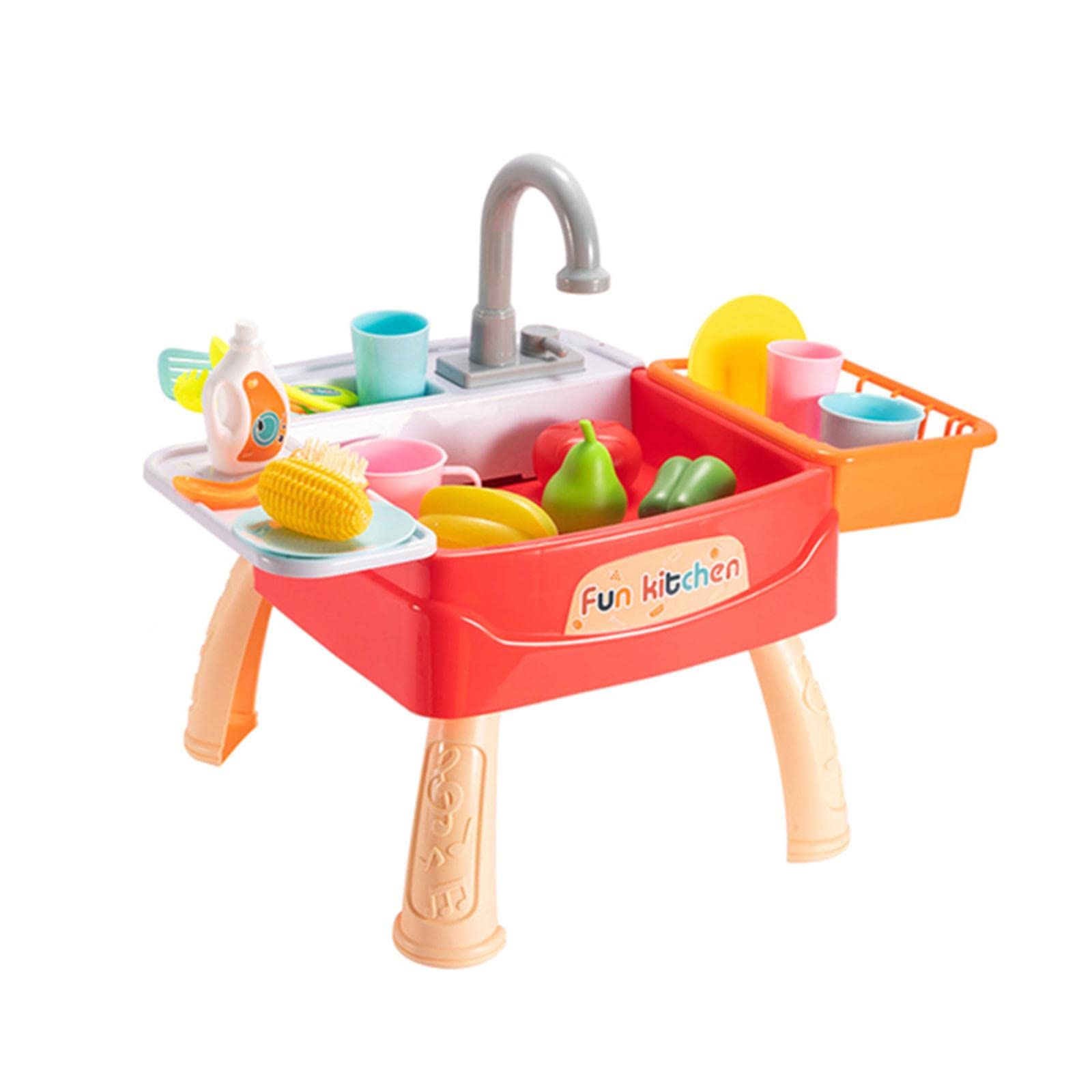 Sink Toys - Play Toy, Automatic Water Cycle Pretend Play System Play Role House Toys