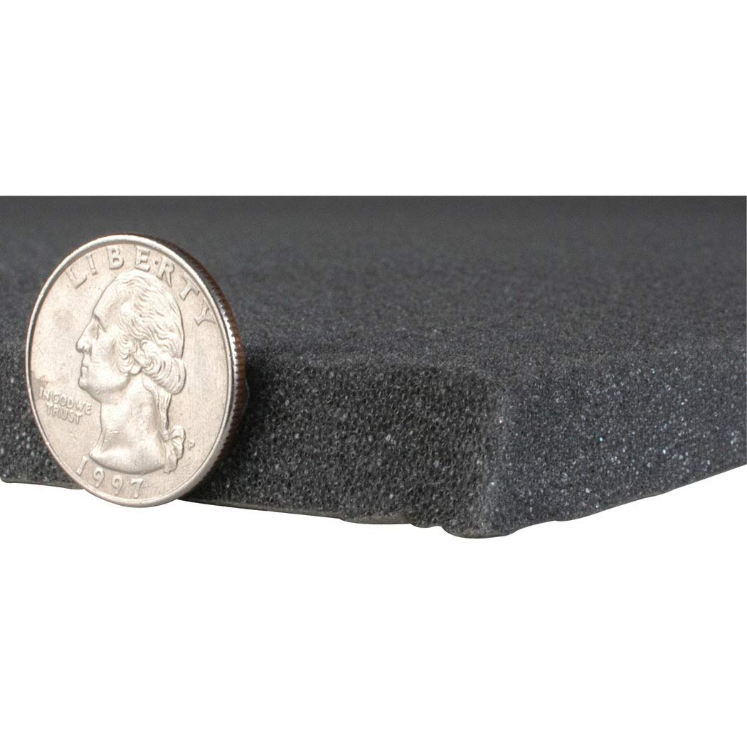 1/2" Acoustic Sound Damping Foam with PSA 18" x 24"