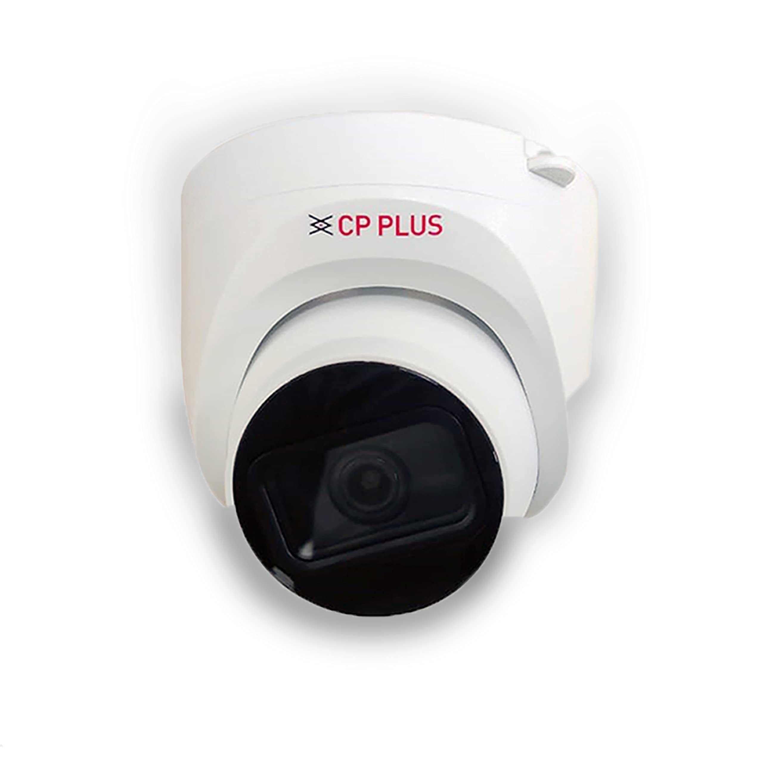 CP PLUS 5MP IR Dome Camera | 3.6mm Fixed Lens up to 20 M IR Distance | Max. 25fps@5MP (16:9 Video Output), White - CP-USC-DC51PL2-V3