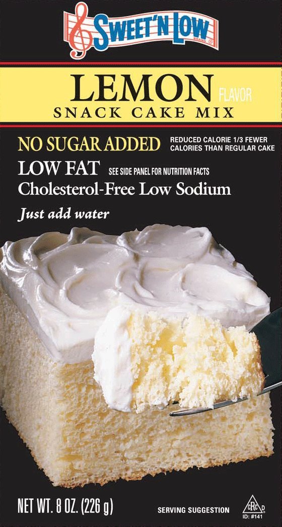 Sweet 'N Low Lemon Cake Mix