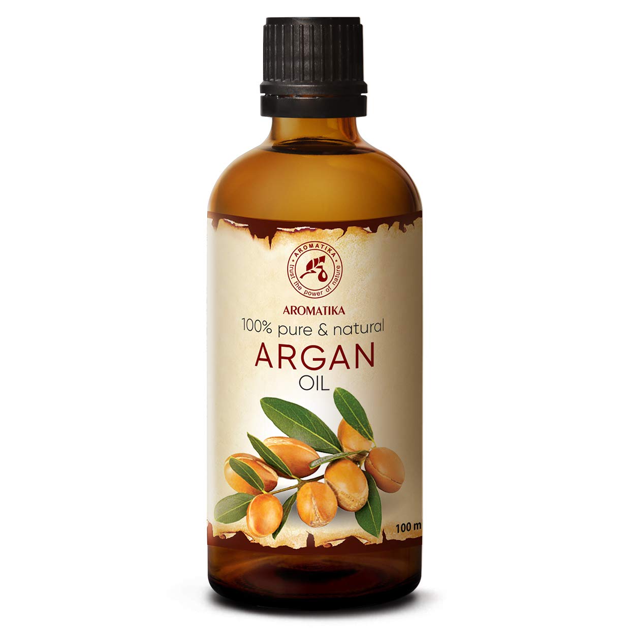 Argan Oil 100ml - Morocco - 100% Pure & Natural - Cold Pressed - Best for Skin - Hair - Face - Body - Great for Beauty - Aromatherapy - Relax - Massage - Spa - Wellness - Cosmetic