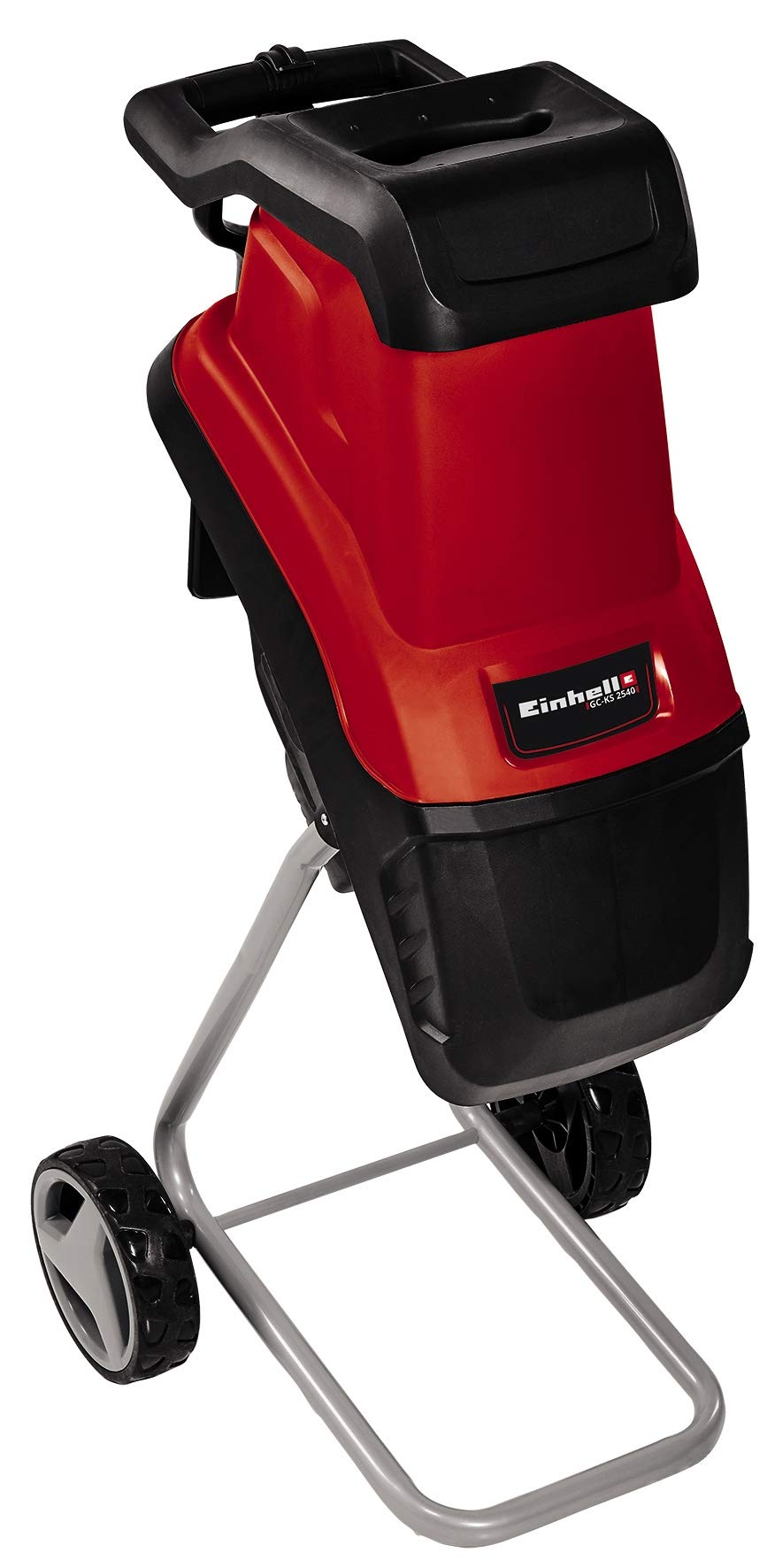 Einhell GC-KS 2540 Electric Garden Shredder | Reversible Steel Blades, Large Funnel Opening, Safety Shut-Off | 2500W Mulcher For Leaves And Branches With Debris Bag