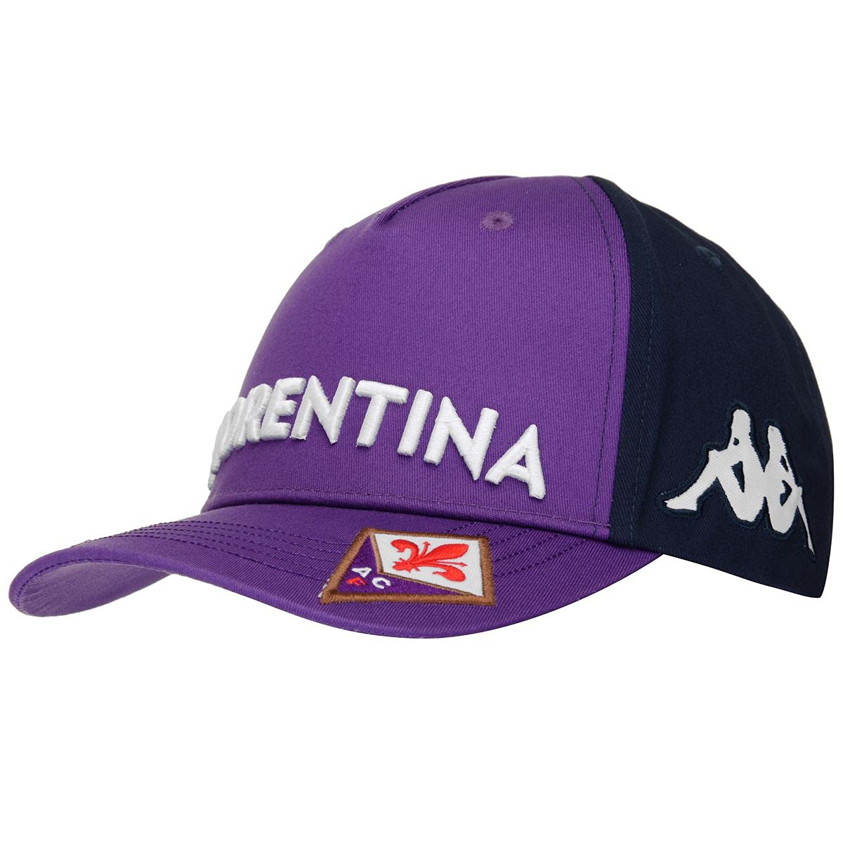 Kappa Hat with visor MOD. ASETY 5 Official ACF Fiorentina 100% Original Vlahovic Bonaventura Gonzalez Castrovilli