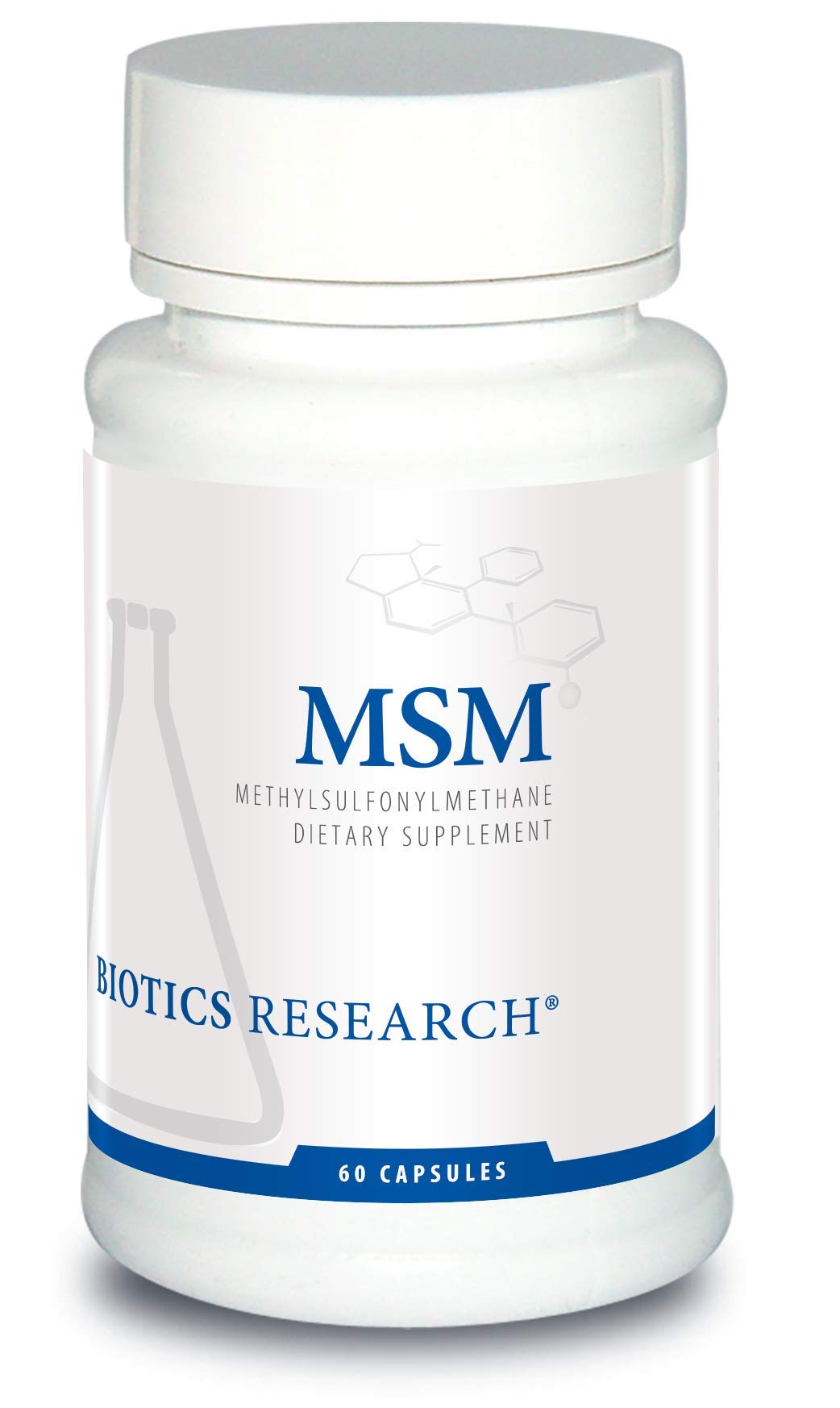 BIOTICSResearch, MSM 60 Capsules by Biotics Research