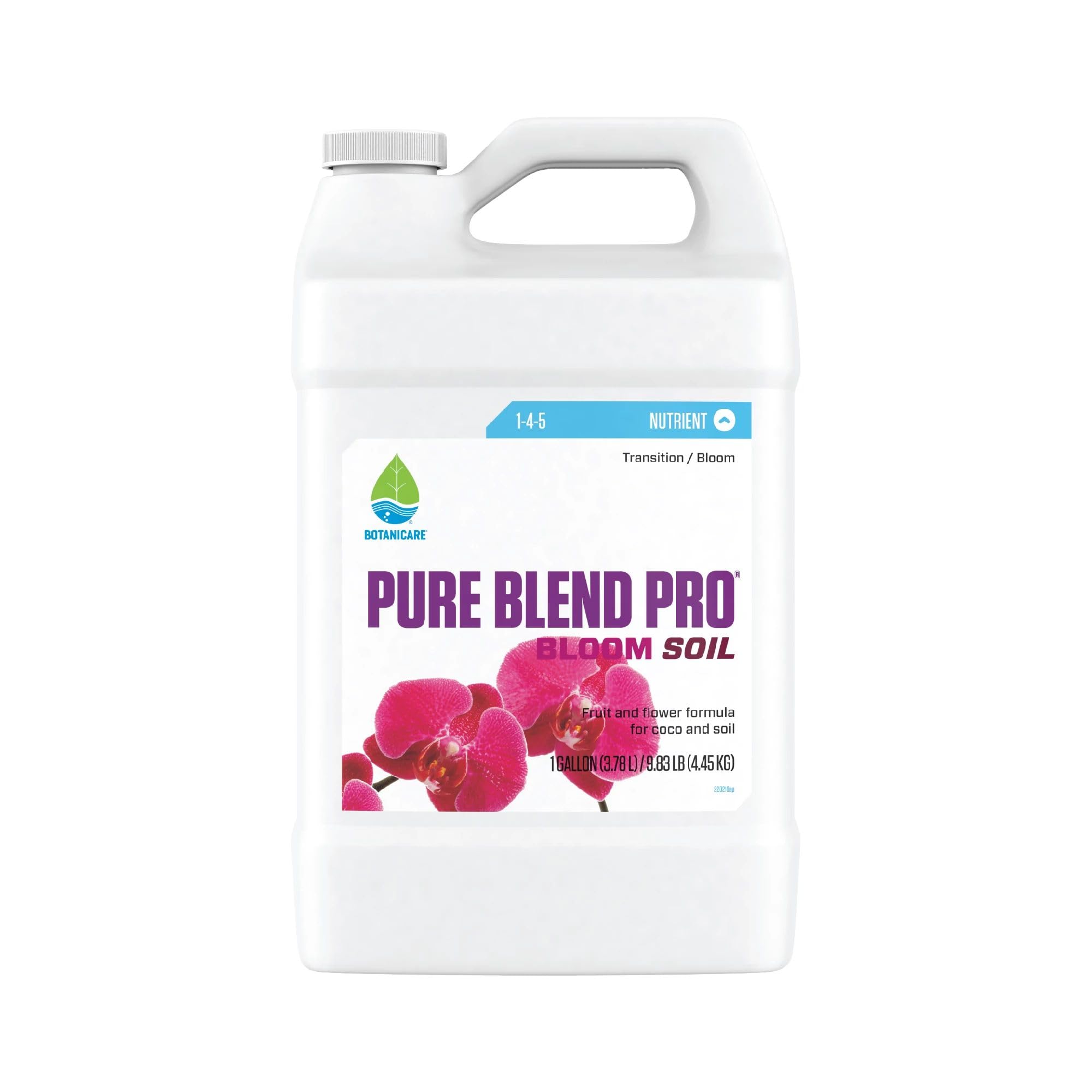 BotanicarePure Blend Pro Bloom Soil, Nutrient for Fruit and Flowers, 1-4-5, 1 gal.