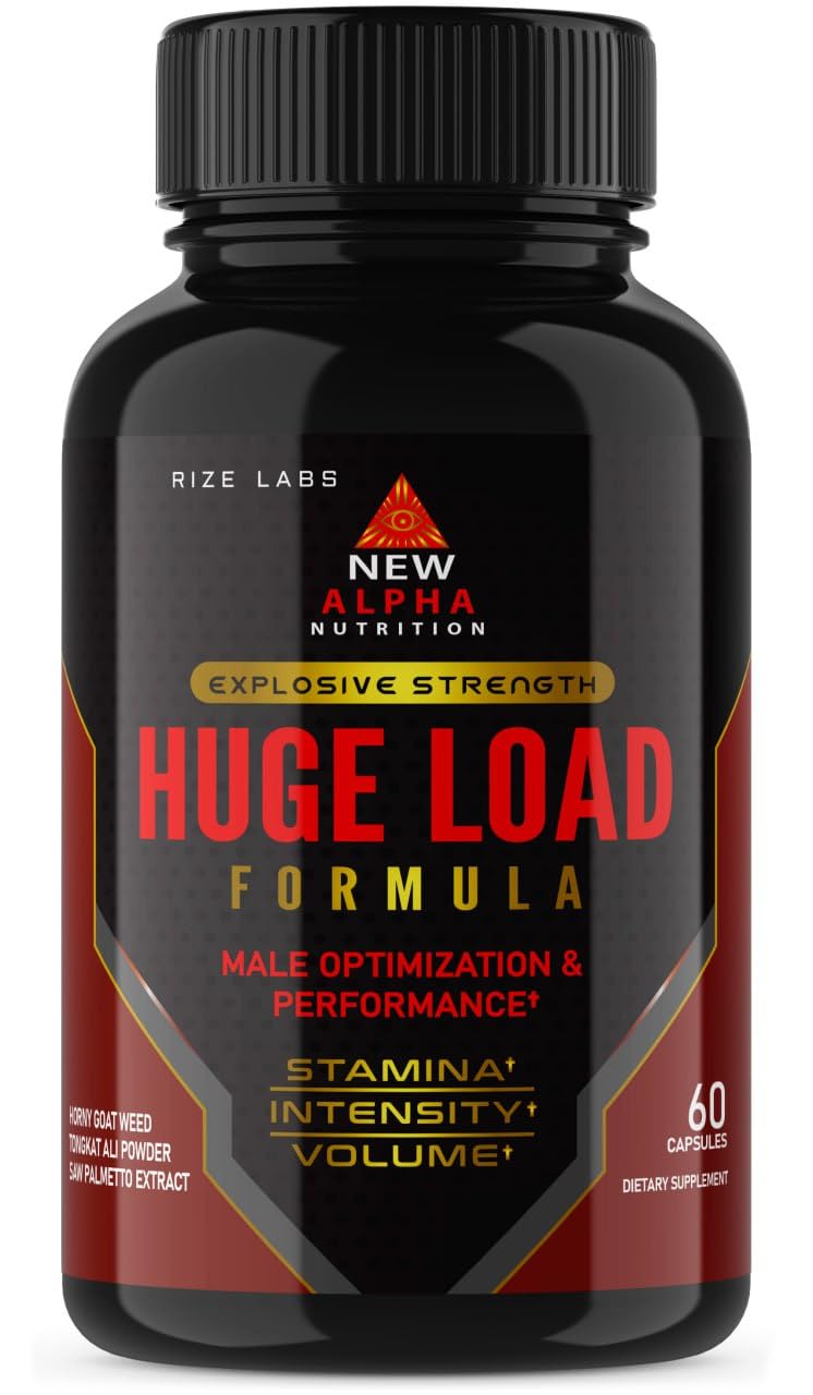 Huge Load Formula, Huge Load Pills for Men, A Complete Daily Wellness Supplement for Overall Wellness and Peak Performance, Extra Male Formula, HugeLoad Reviews (60 Capsules)