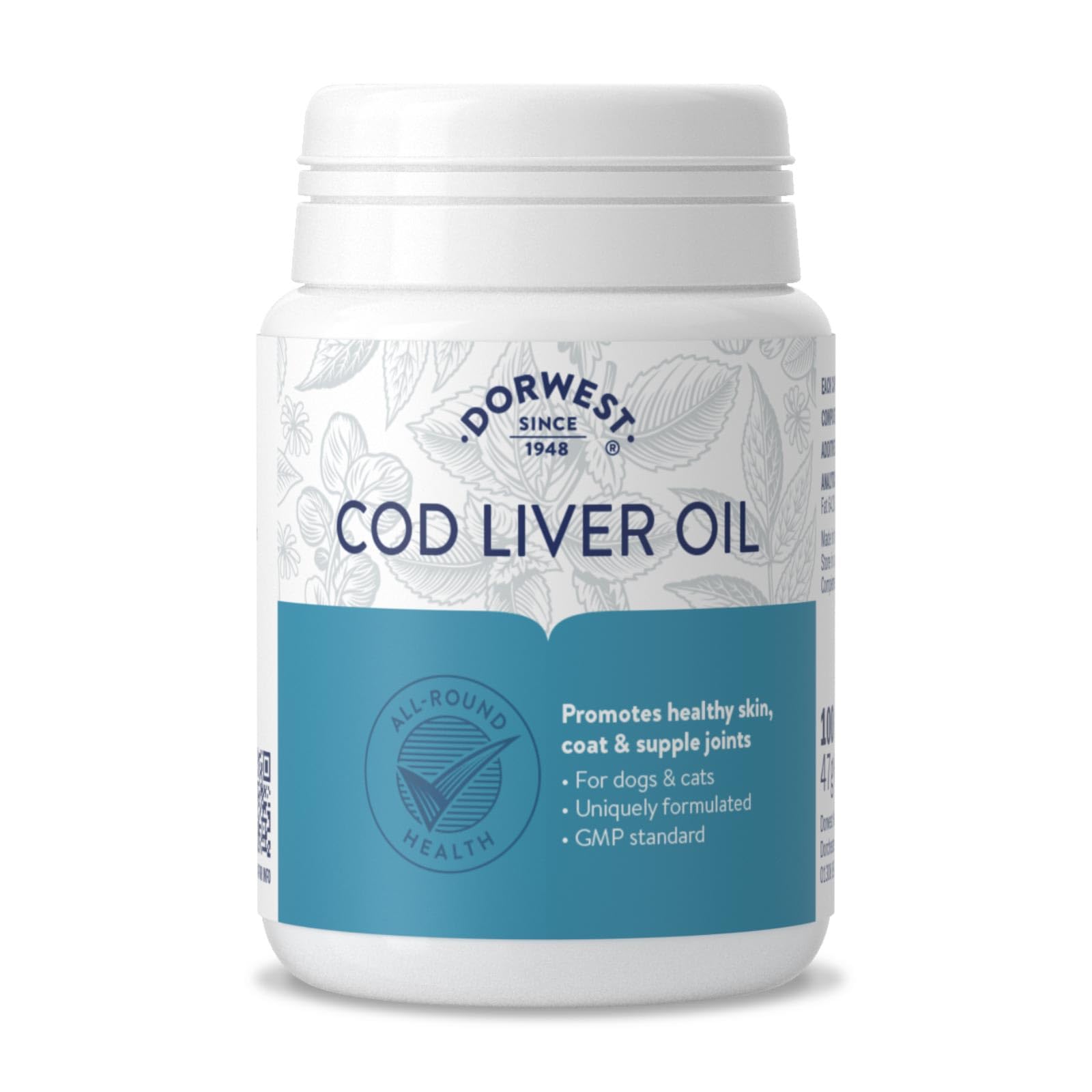 Dorwest Cod Liver Oil Capsules (Size: 100 Capsules)