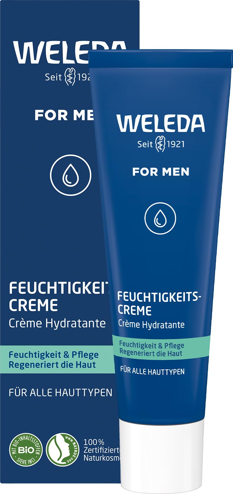 Weleda Moisture Cream for Men, 1 Ounce