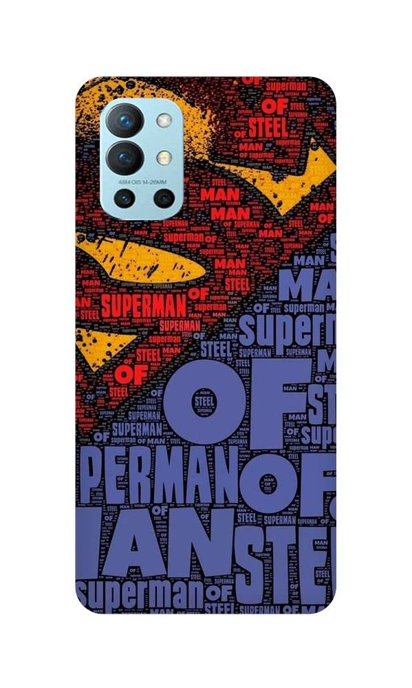 Arvi Enterprise Supman Printed Mobile Back Hard Case and Cover for OnePlus 9R 5G