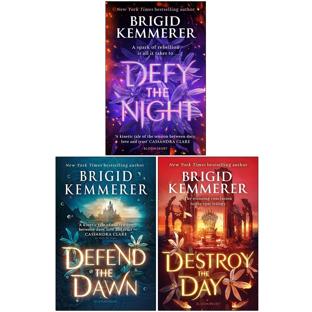 Defy the Night Series 3 Books Collection Set By Brigid Kemmerer (Defy the Night, Defend the Dawn & Destroy the Day) Paperback – 24 Jan. 2023