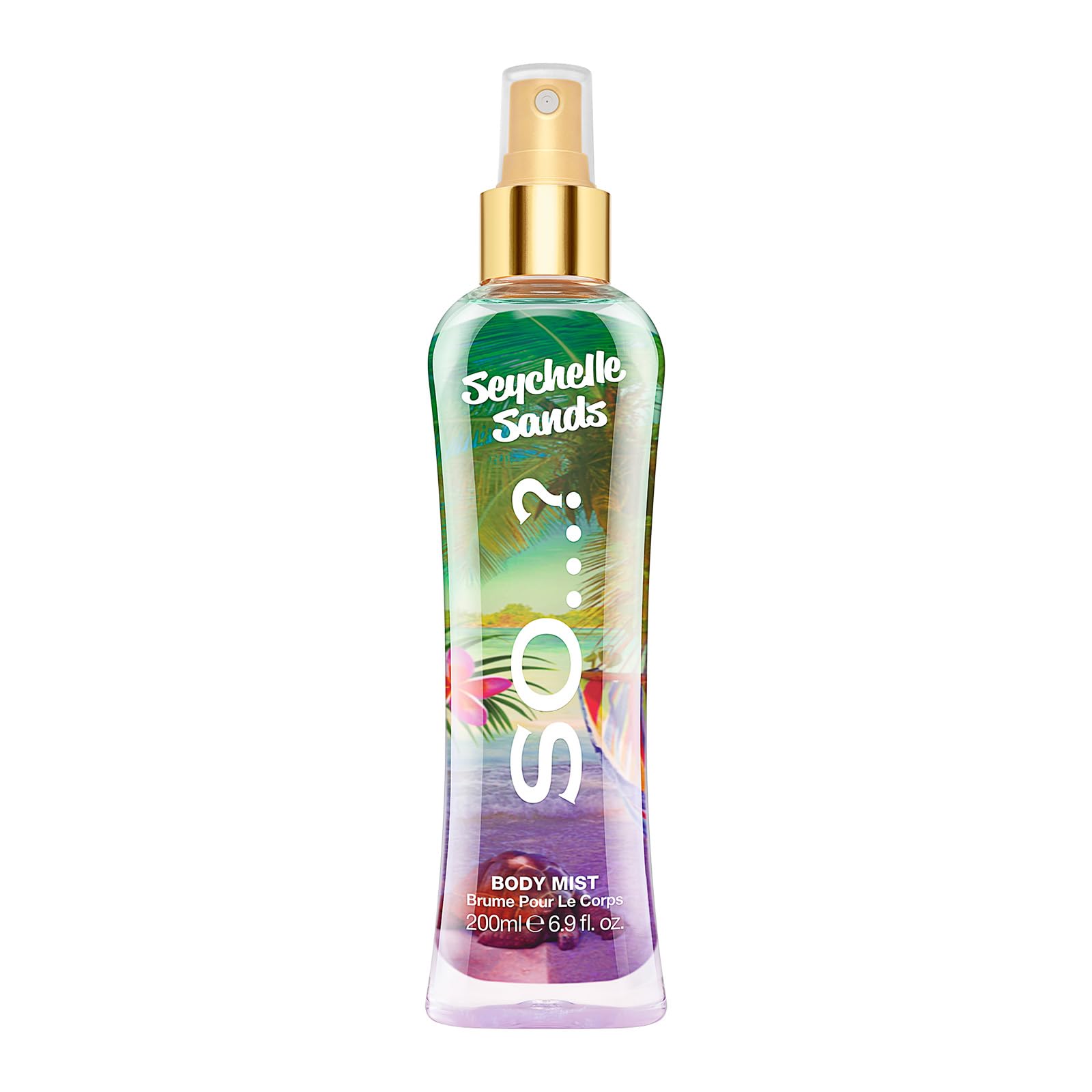 SO…?Summer Escapes Womens Seychelle Sands Body Mist Fragrance Spray 200ml