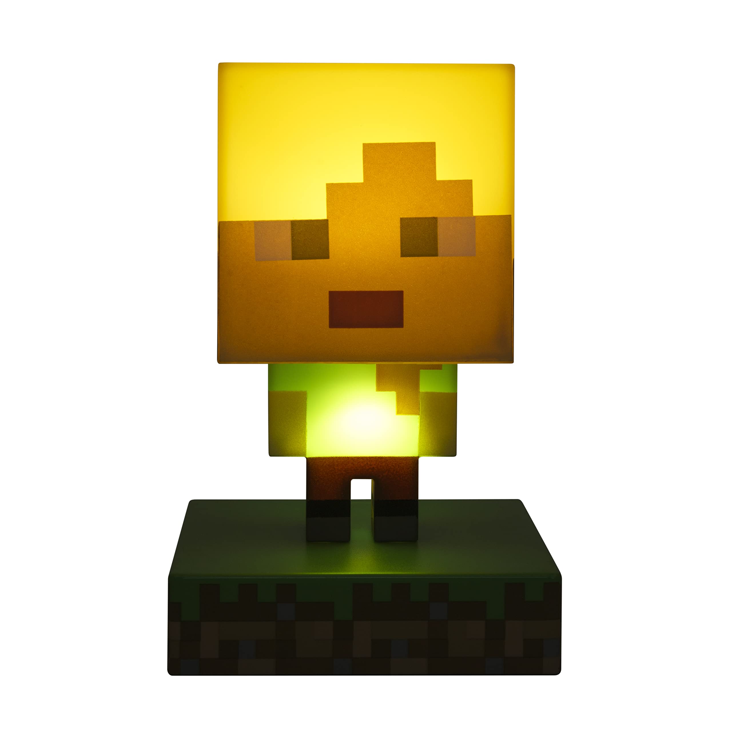 PaladoneMinecraft Alex Icon-Licht BDP Mini-Nachtlampe lustig Pixelated Super Bright Sammlerstück, Mehrfarbig