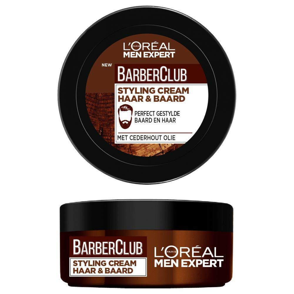 L’Oréal Paris L'Oreal Men Expert Barber Club Bart und Haar Styling Pomade (1 x 75 ml)