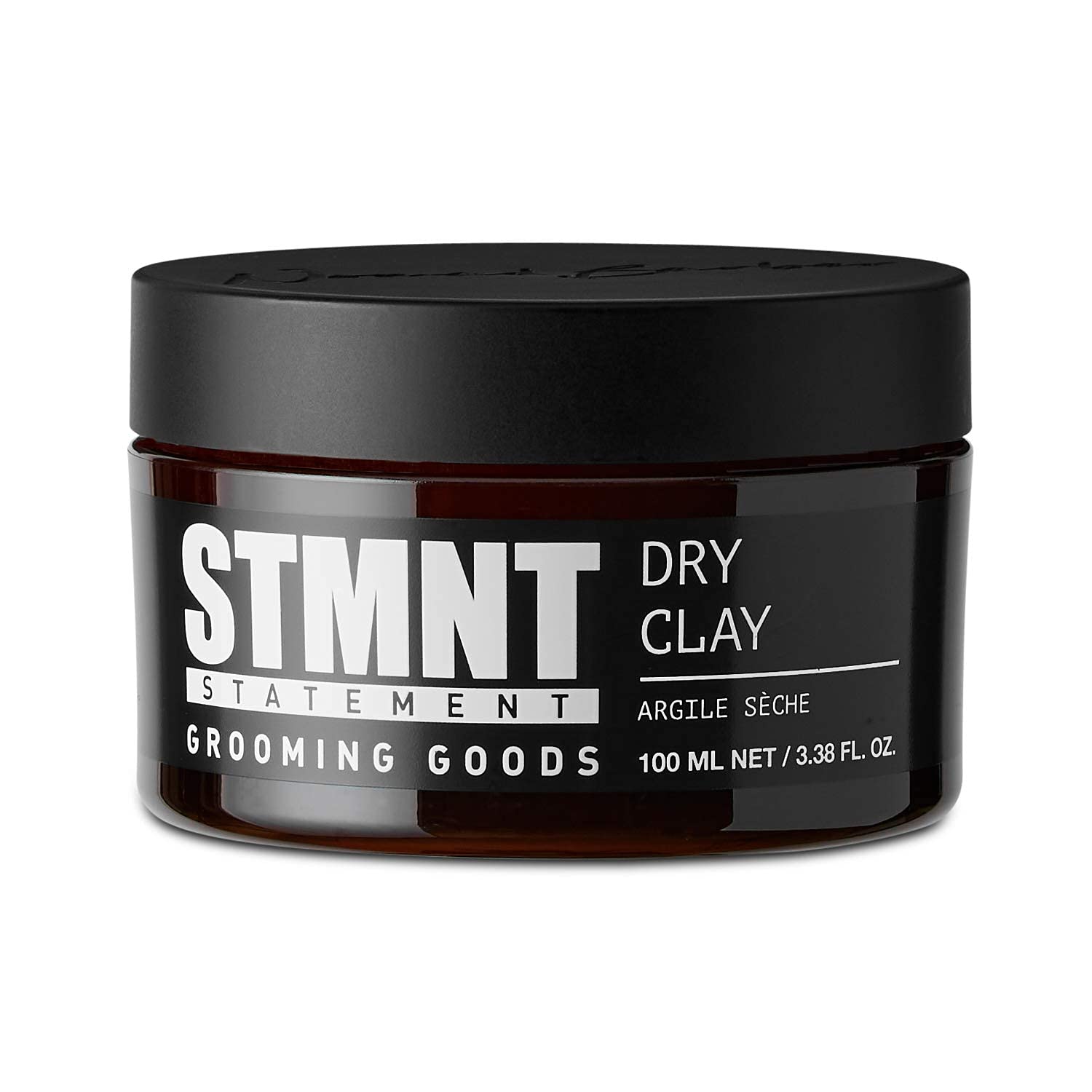 STMNT Grooming Goods Dry Clay Extra Matte Finish | Super Strong Control | Easy to Wash Out, 3.38 Ounce (Pack of 1)