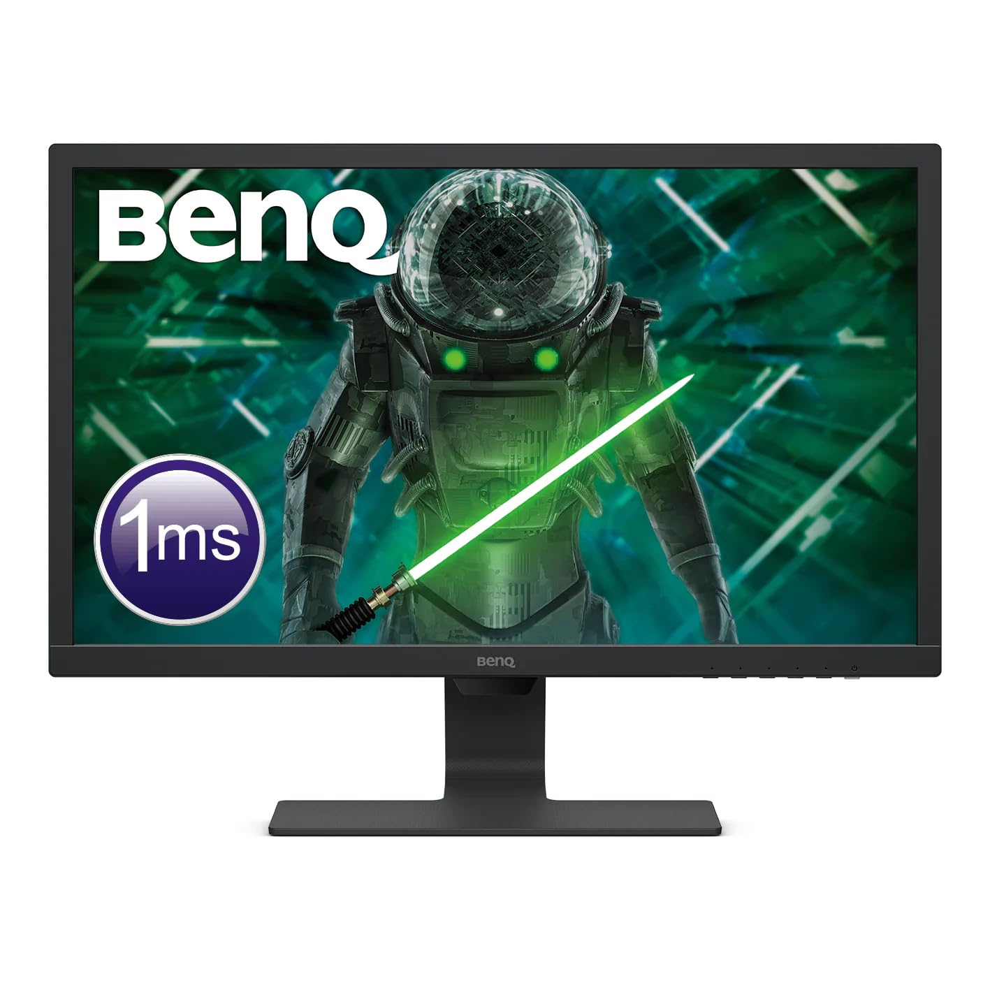 BenQ24 Inch 1080P Eye Care Gaming Monitor 1Ms 75Hz Led (Gl2480), Brightness Intelligence, Anti-Glare, Flicker-Free, Slim Bezel, Cable Management System, Hdmi, Epaper Mode, 3 Year Warranty