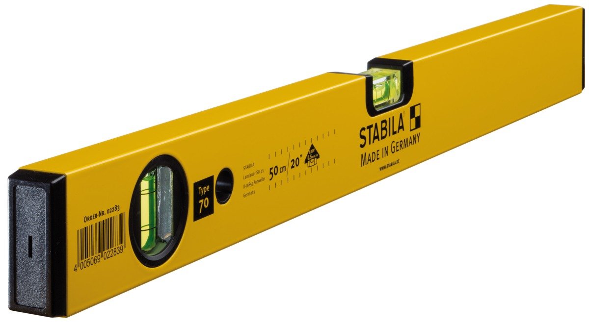 Stabila 2283 Bubble Level 70/50 cm