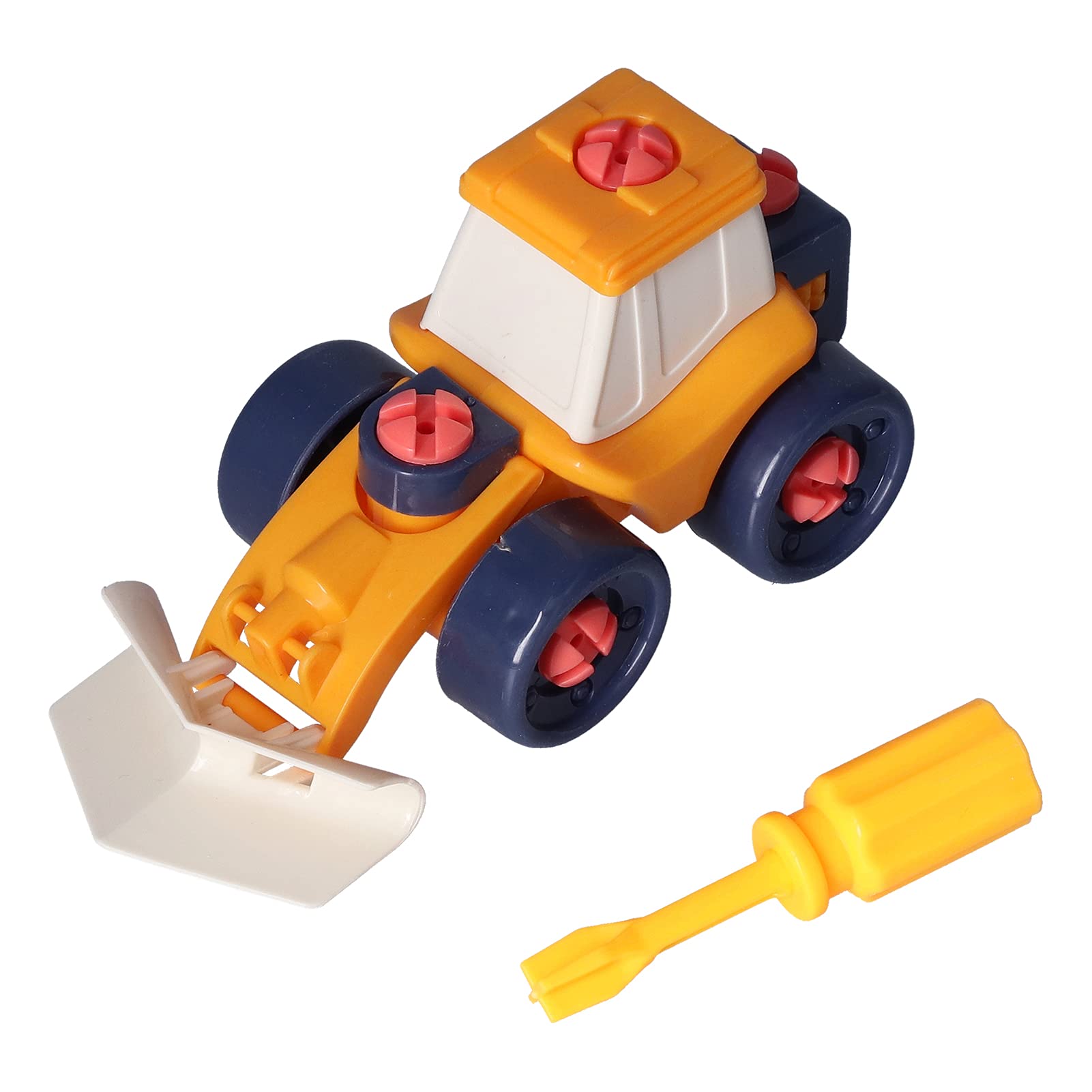 Forklift Toy, Environmentally Friendly Engineering Toy Car Smooth for Kids for Children